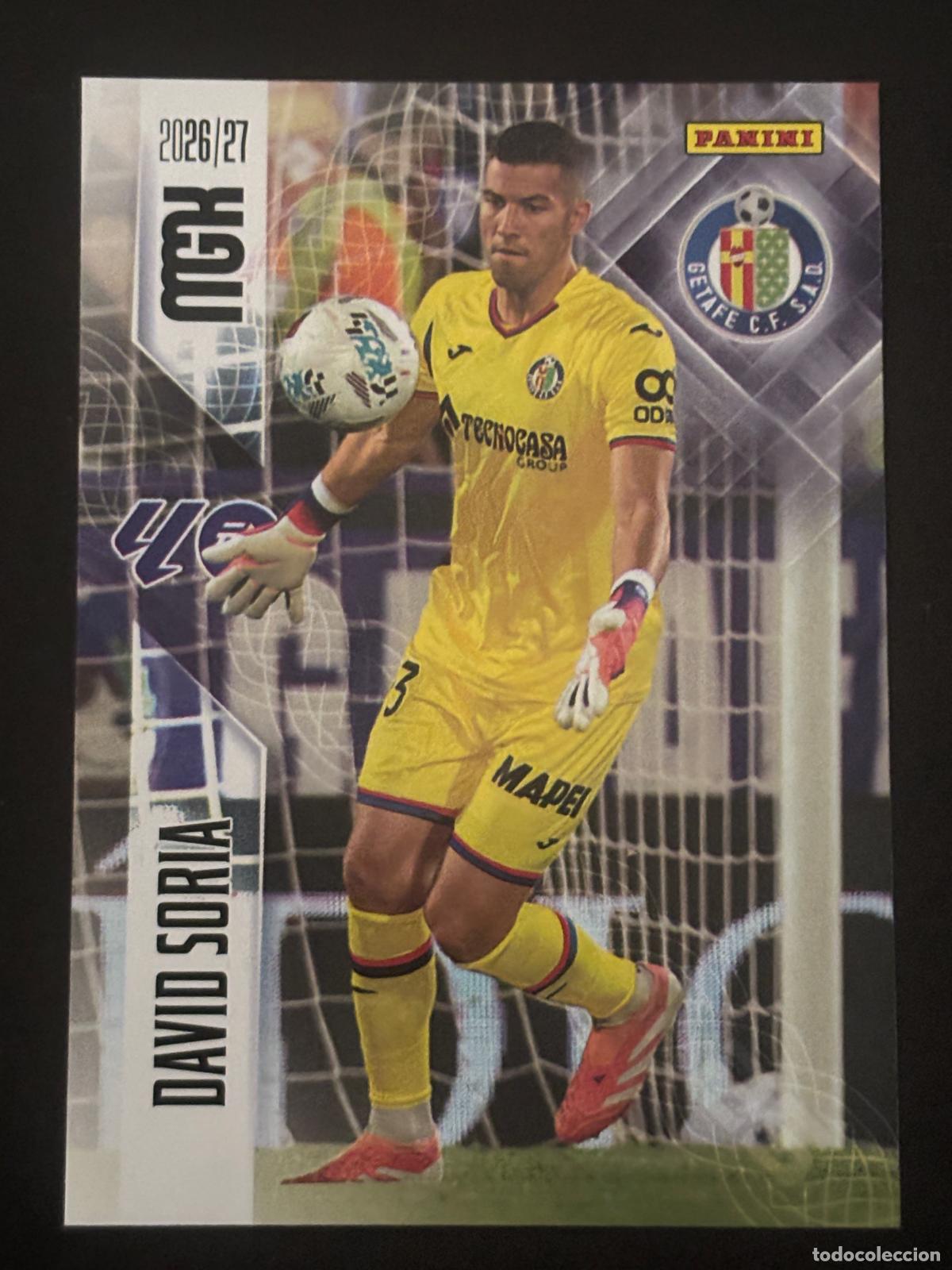 Cromos de Futebol: 182 DAVID SORIA GETAFE MEGACRACKS MGK 26-27 2026-2027 PANINI LIGA
