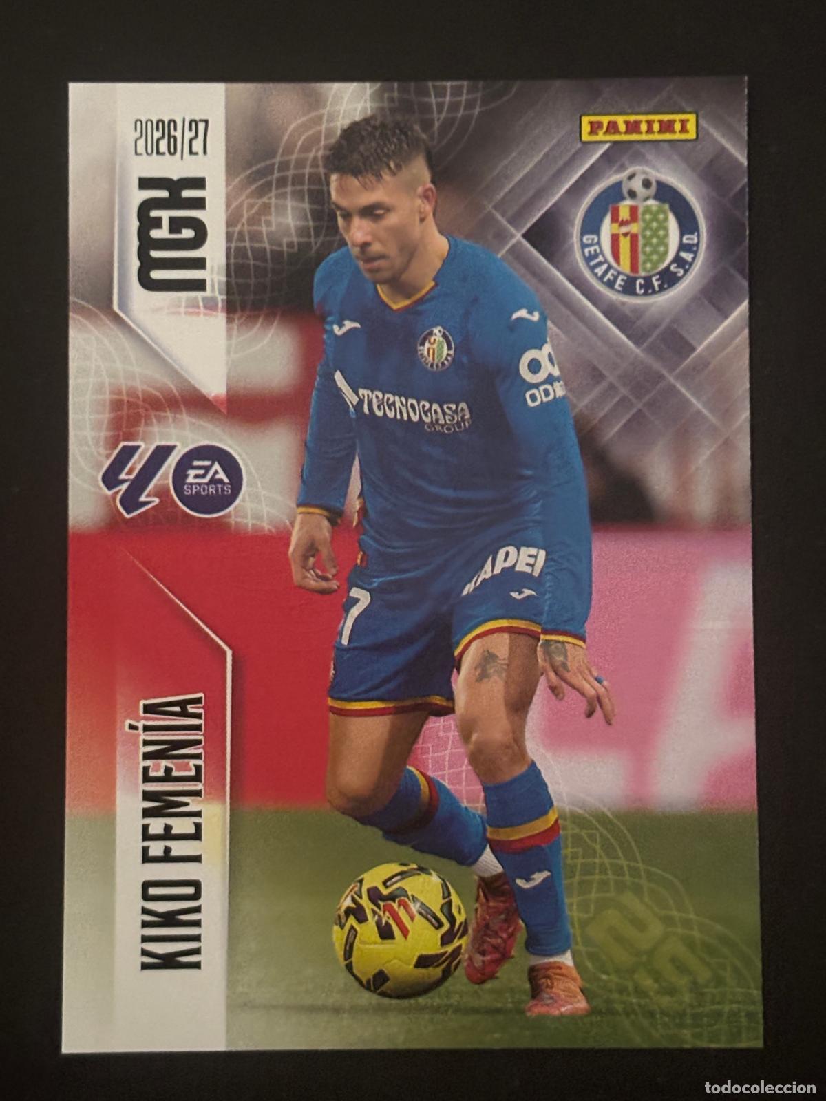 Cromos de Futebol: 184 KIKO FEMEN&Iacute;A GETAFE MEGACRACKS MGK 26-27 2026-2027 PANINI LIGA