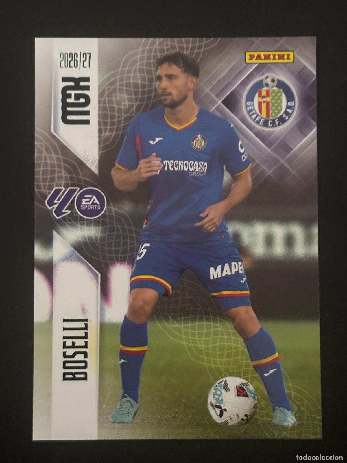 Football Stickers: 186 BOSELLI GETAFE MEGACRACKS MGK 26-27 2026-2027 PANINI LIGA
