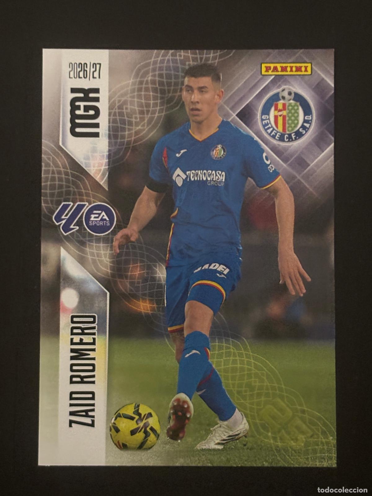 Football Stickers: 188 ZAID ROMERO GETAFE MEGACRACKS MGK 26-27 2026-2027 PANINI LIGA