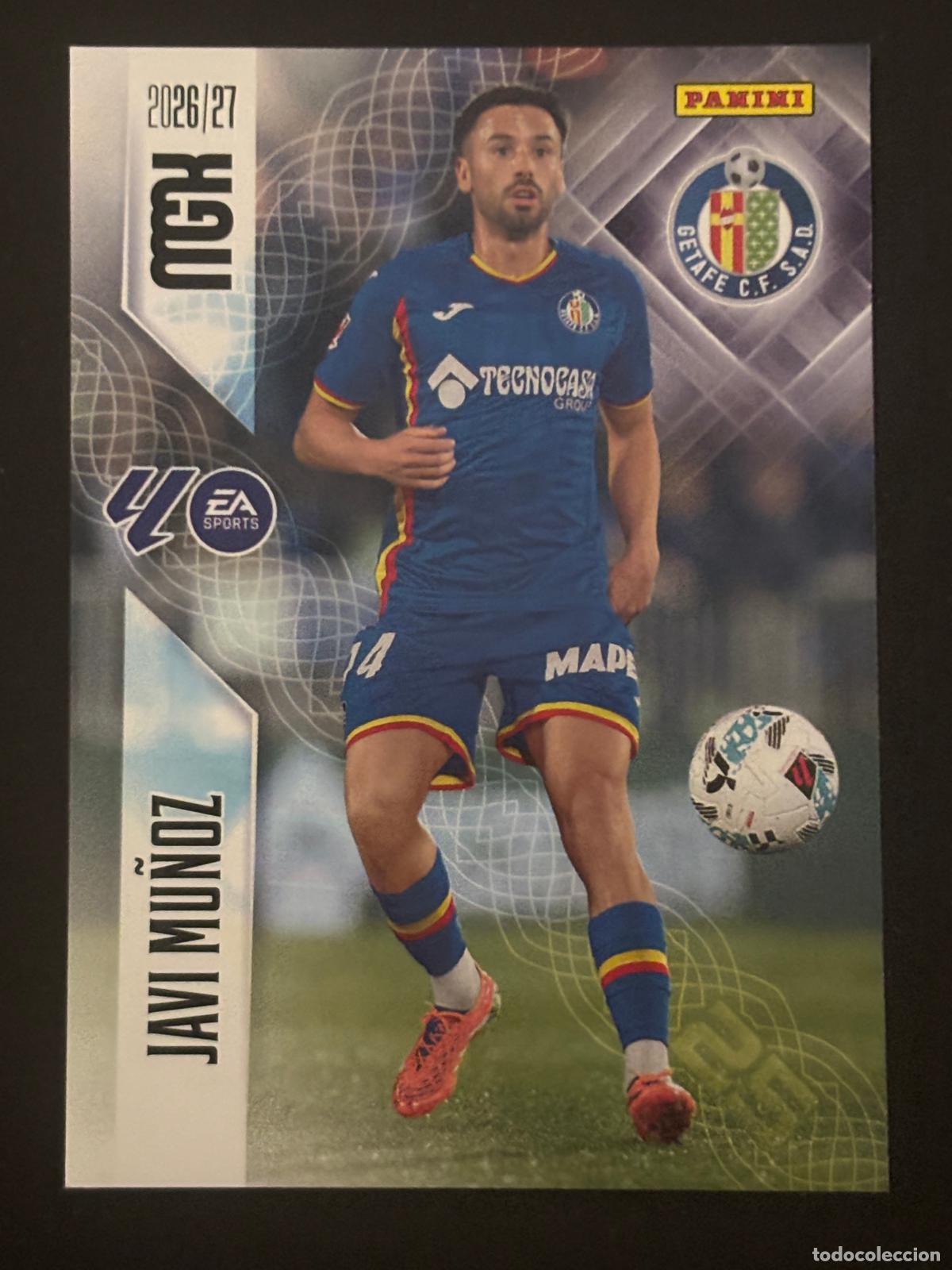 Football Stickers: 191 JAVI MU&Ntilde;OZ GETAFE MEGACRACKS MGK 26-27 2026-2027 PANINI LIGA