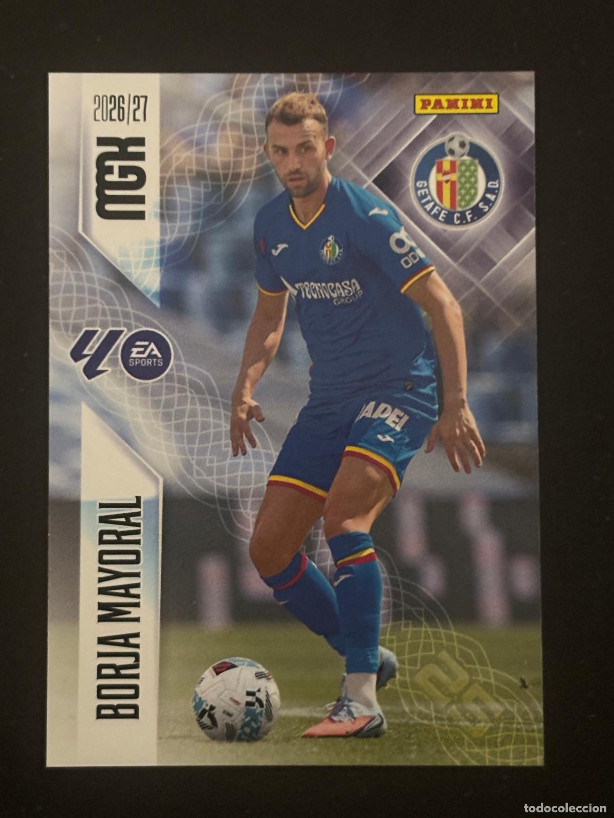 Football Stickers: 195 BORJA MAYORAL GETAFE MEGACRACKS MGK 26-27 2026-2027 PANINI LIGA