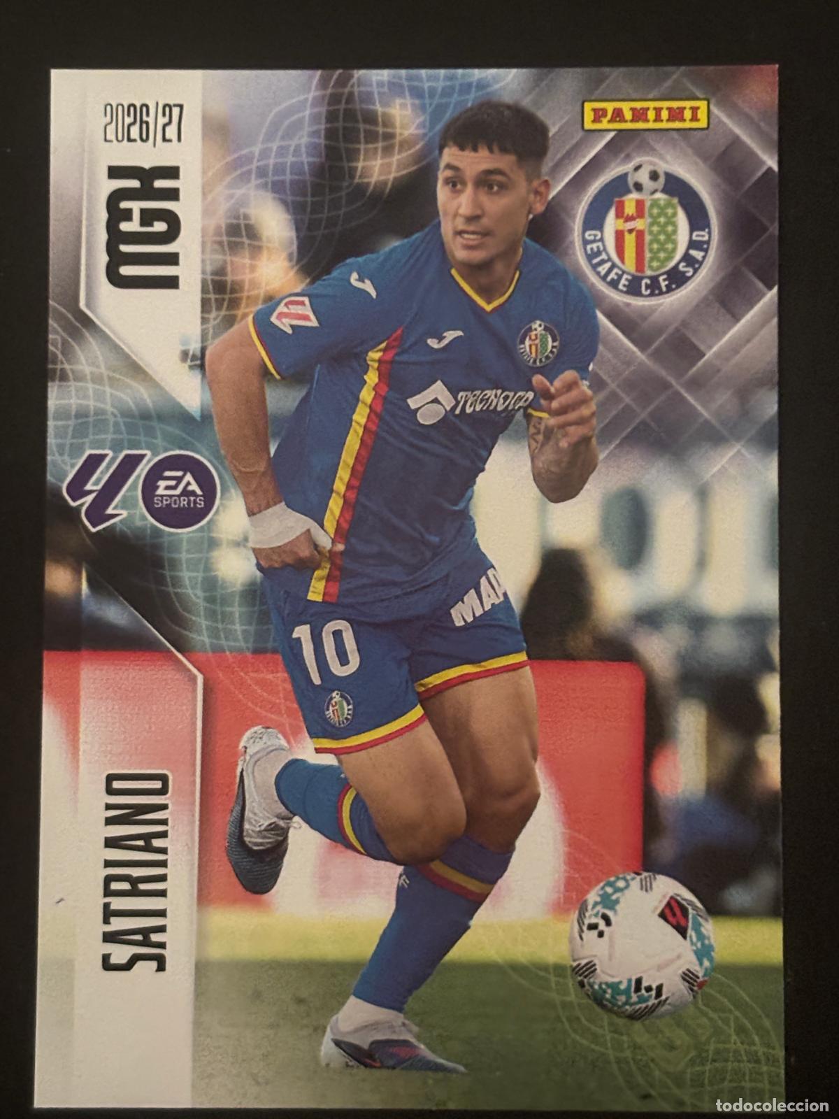 Football Stickers: 197 SATRIANO GETAFE MEGACRACKS MGK 26-27 2026-2027 PANINI LIGA