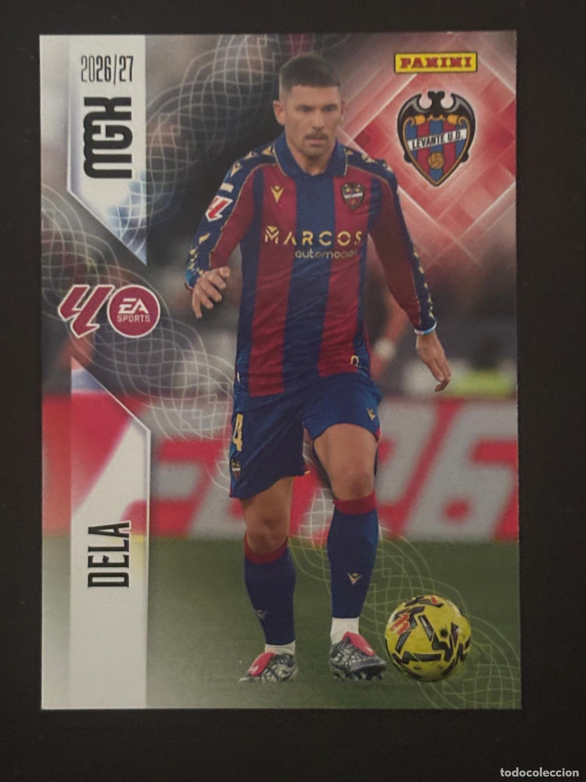 Football Stickers: 203 DELA LEVANTE MEGACRACKS MGK 26-27 2026-2027 PANINI LIGA