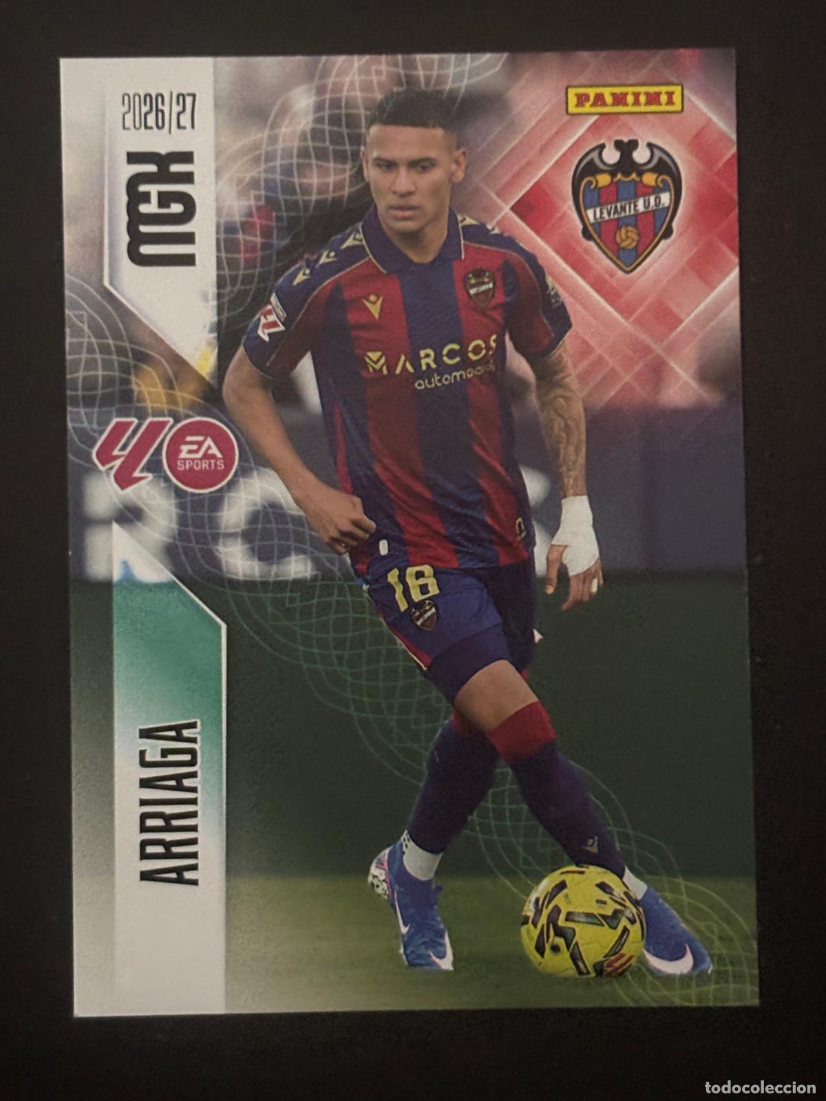 Football Stickers: 208 ARRIAGA LEVANTE MEGACRACKS MGK 26-27 2026-2027 PANINI LIGA