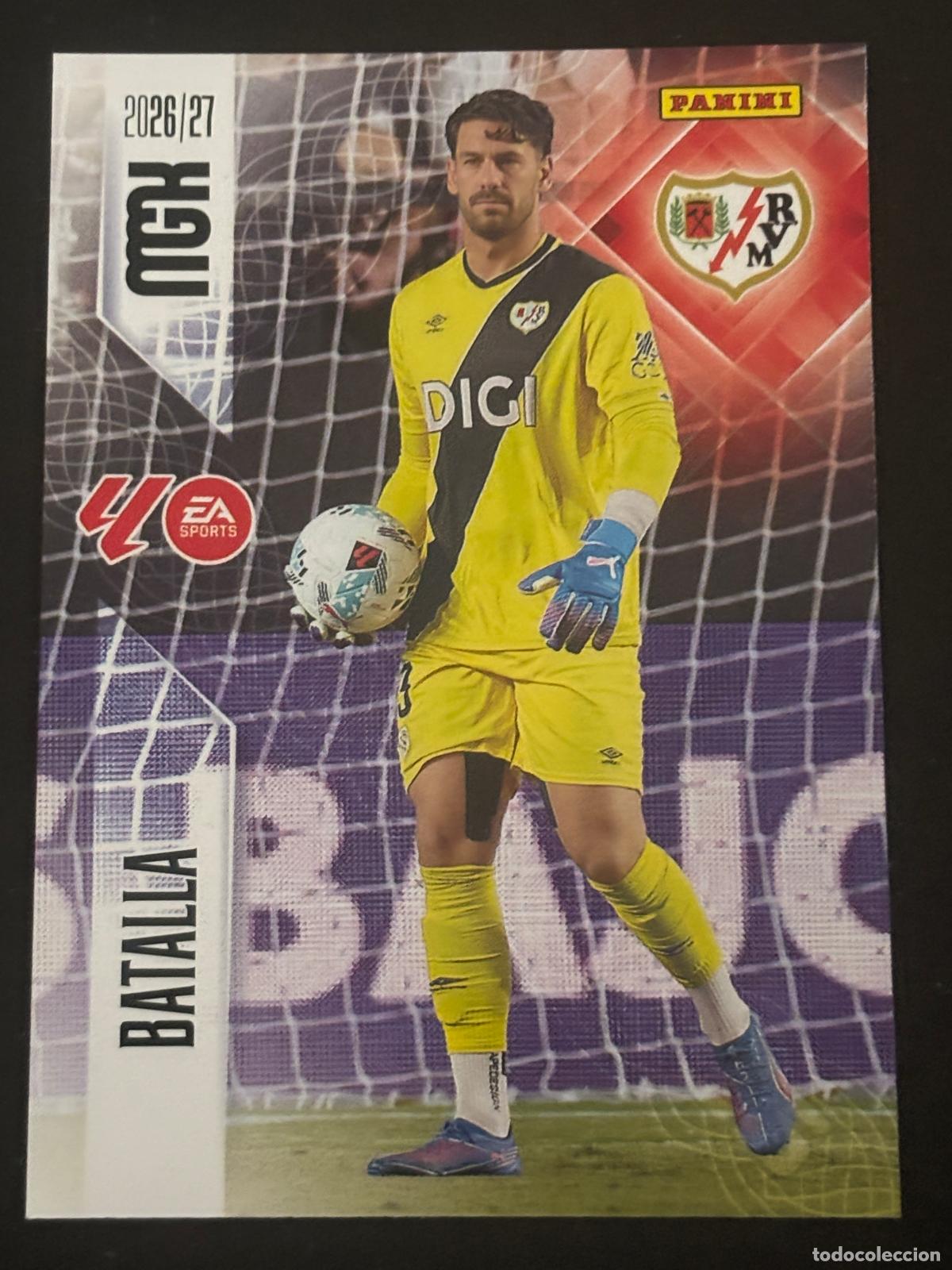 Cromos de f&uacute;tbol: 290 BATALLA RAYO MEGACRACKS MGK 26-27 2026-2027 PANINI LIGA