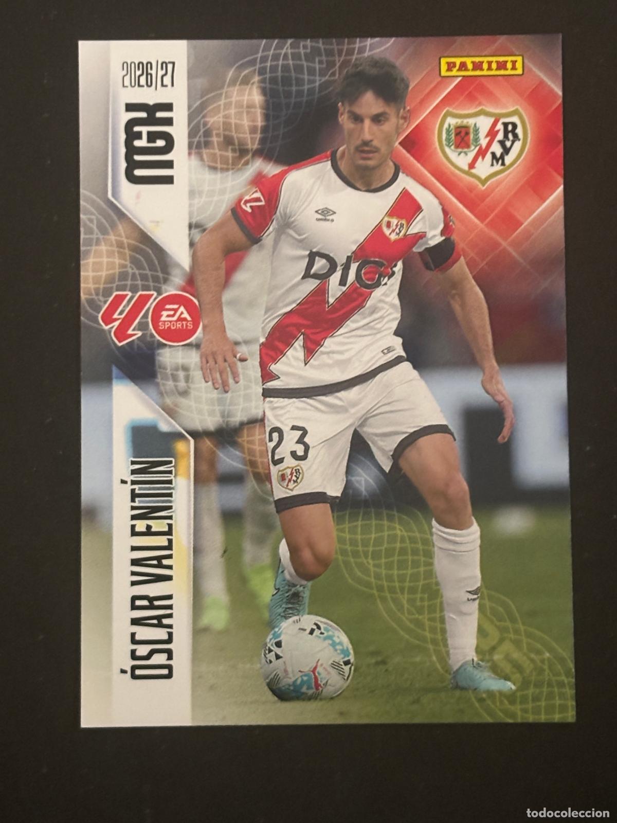 Cromos de Futebol: 300 &Oacute;SCAR VALENT&Iacute;N RAYO MEGACRACKS MGK 26-27 2026-2027 PANINI LIGA