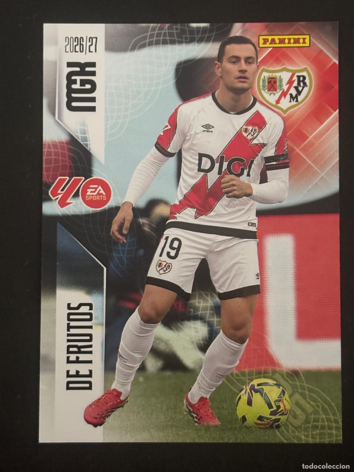 Cromos de Futebol: 304 DE FRUTOS RAYO MEGACRACKS MGK 26-27 2026-2027 PANINI LIGA