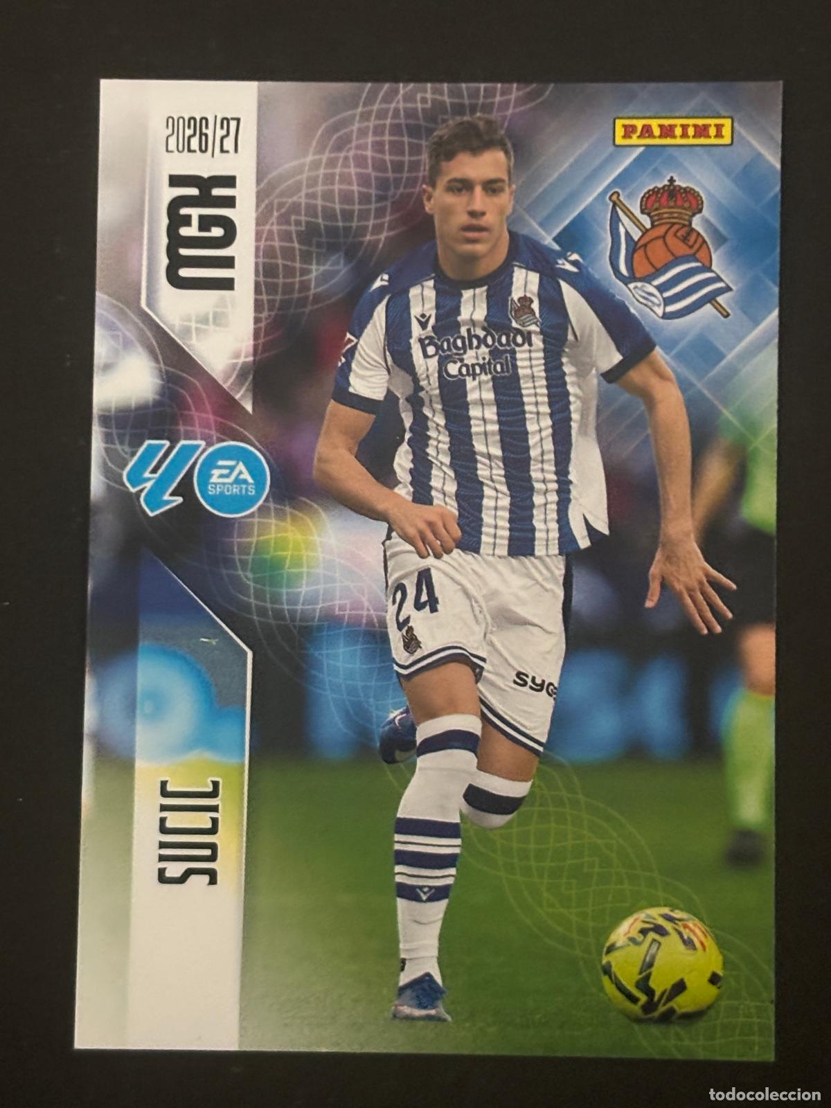 Cromos de Futebol: 320 SUCIC REAL SOCIEDAD MEGACRACKS MGK 26-27 2026-2027 PANINI LIGA