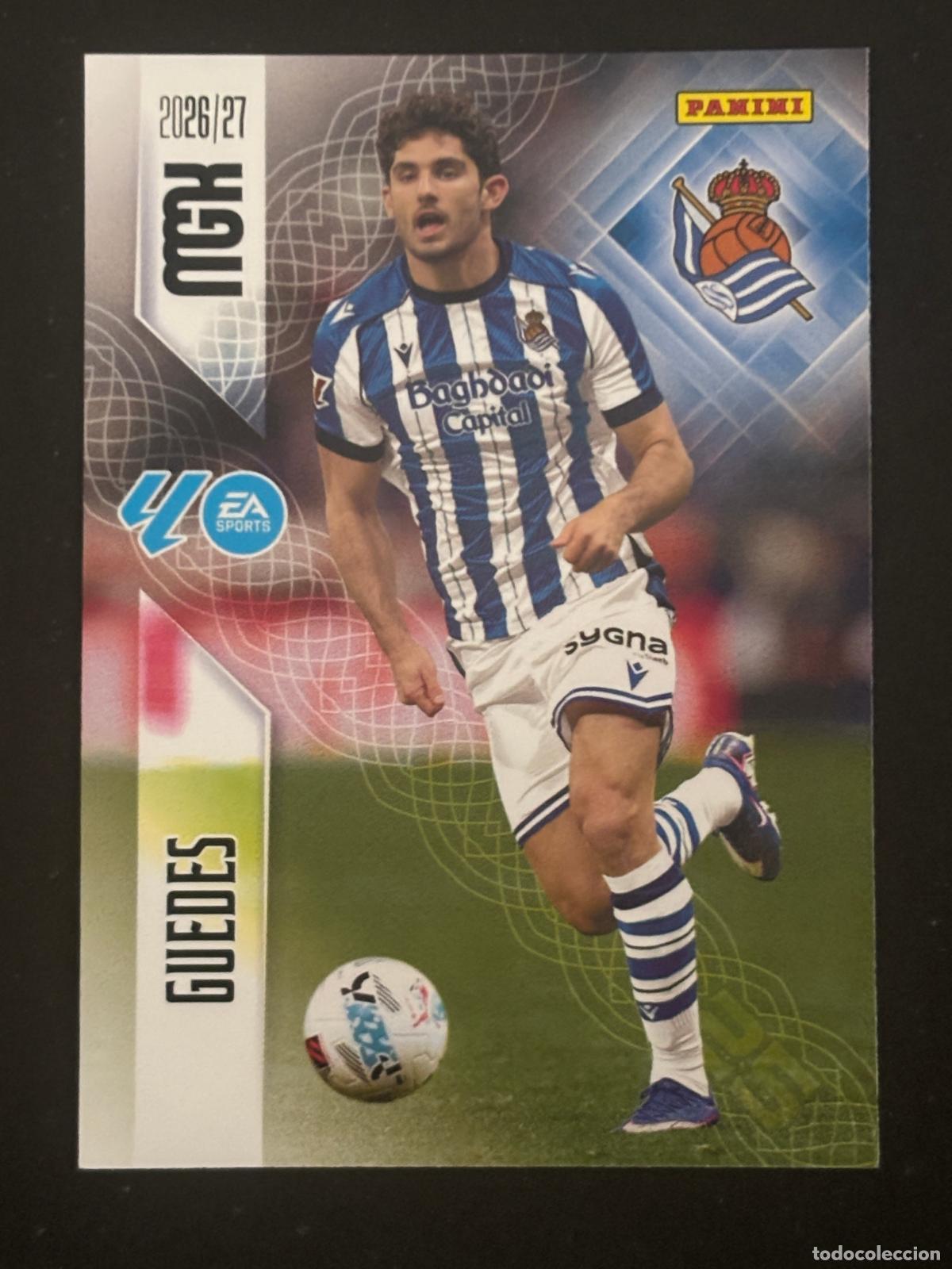 Cromos de Futebol: 322 GUEDES REAL SOCIEDAD MEGACRACKS MGK 26-27 2026-2027 PANINI LIGA