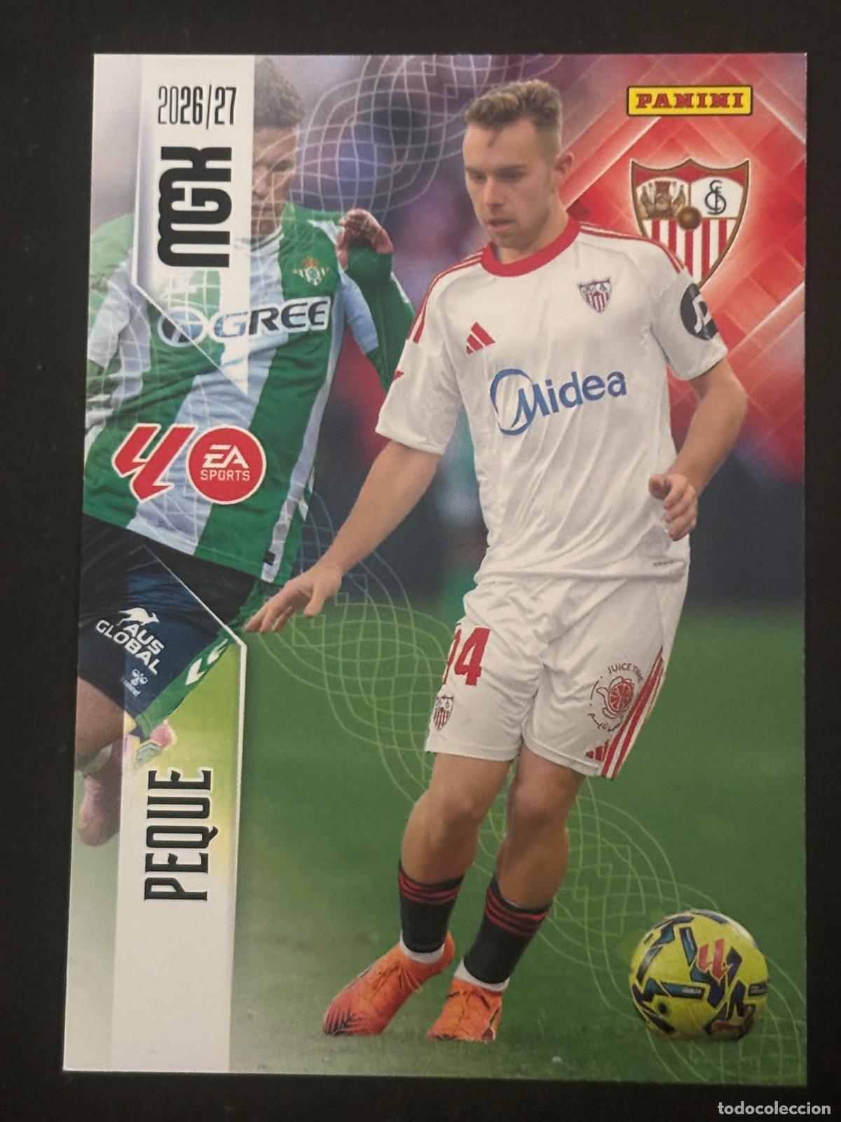 Cromos de Futebol: 339 PEQUE SEVILLA MEGACRACKS MGK 26-27 2026-2027 PANINI LIGA