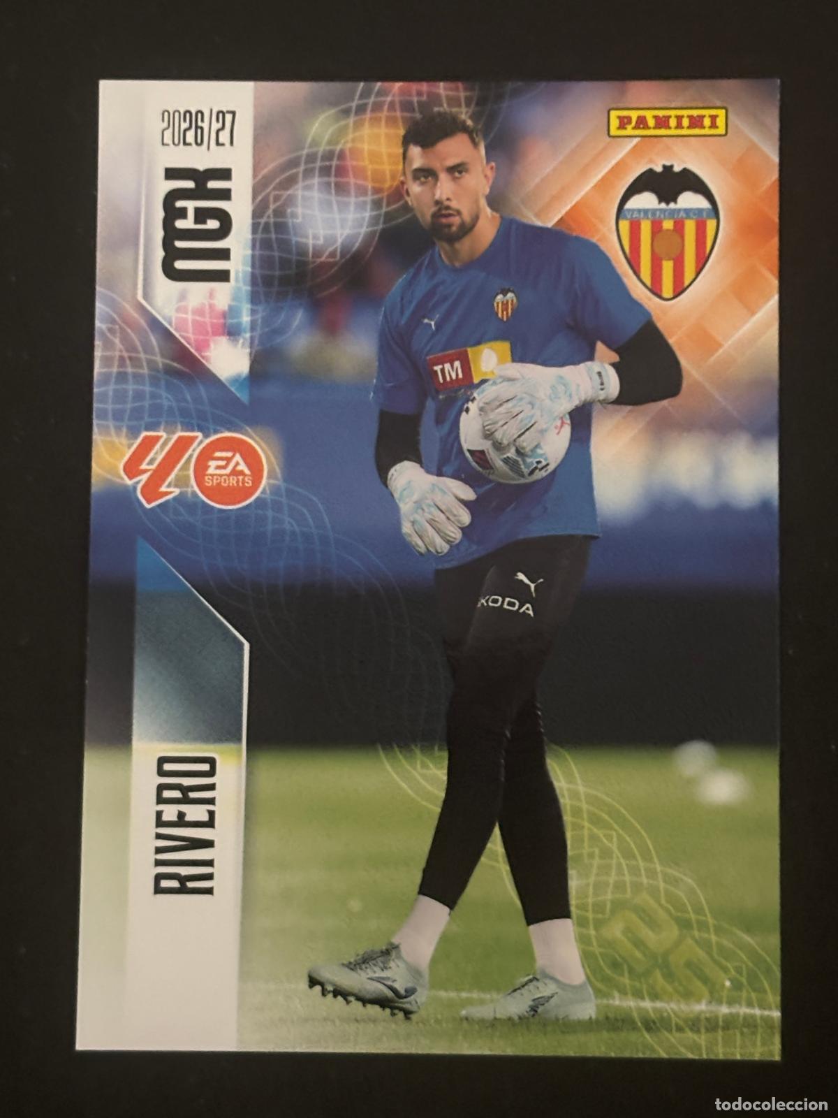 Cromos de Futebol: 345 RIVERO VALENCIA MEGACRACKS MGK 26-27 2026-2027 PANINI LIGA