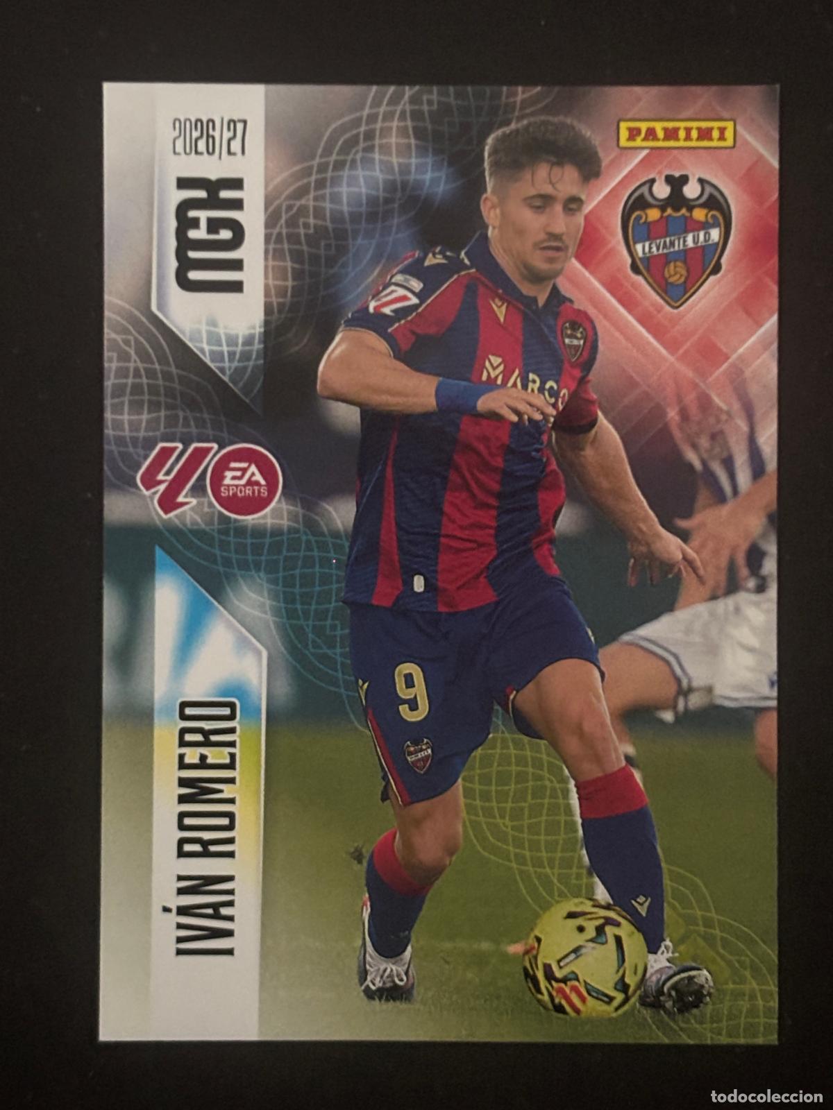 Cromos de Futebol: 214 IV&Aacute;N ROMERO LEVANTE MEGACRACKS MGK 26-27 2026-2027 PANINI LIGA