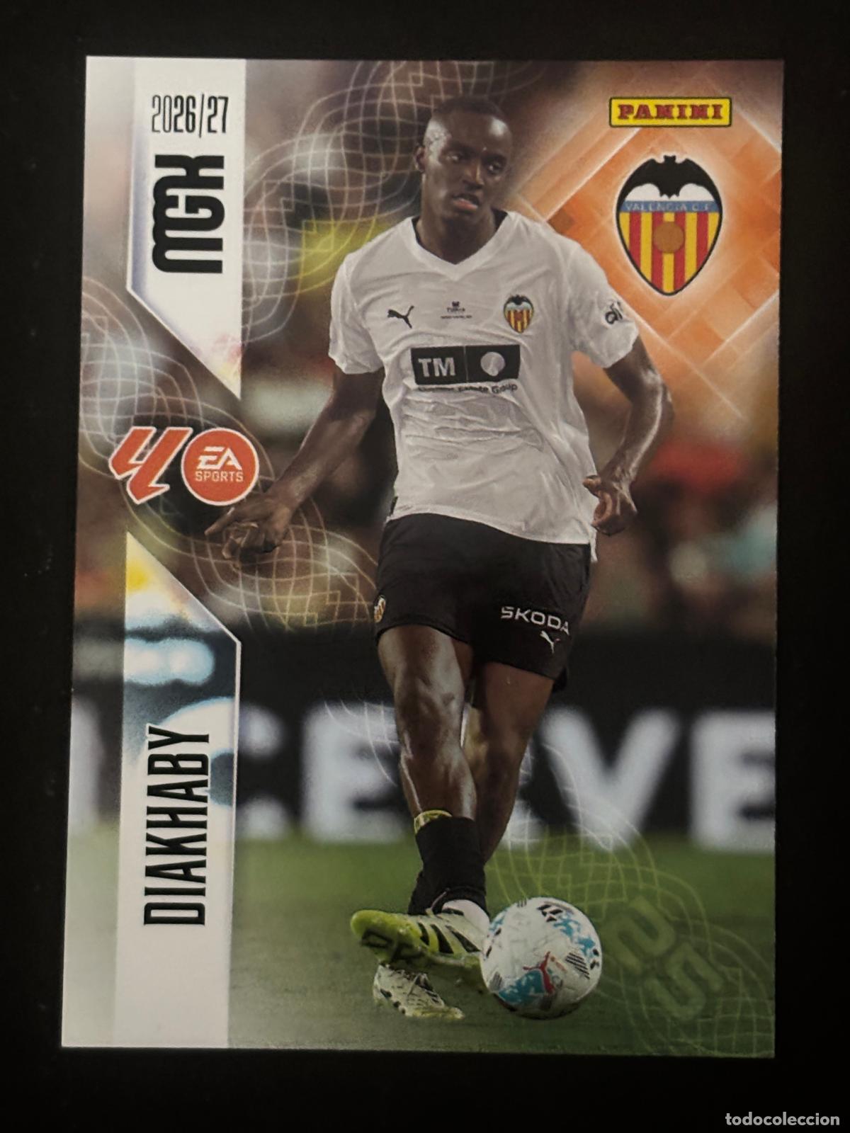 Cromos de Futebol: 347 DIAKHABY VALENCIA MEGACRACKS MGK 26-27 2026-2027 PANINI LIGA