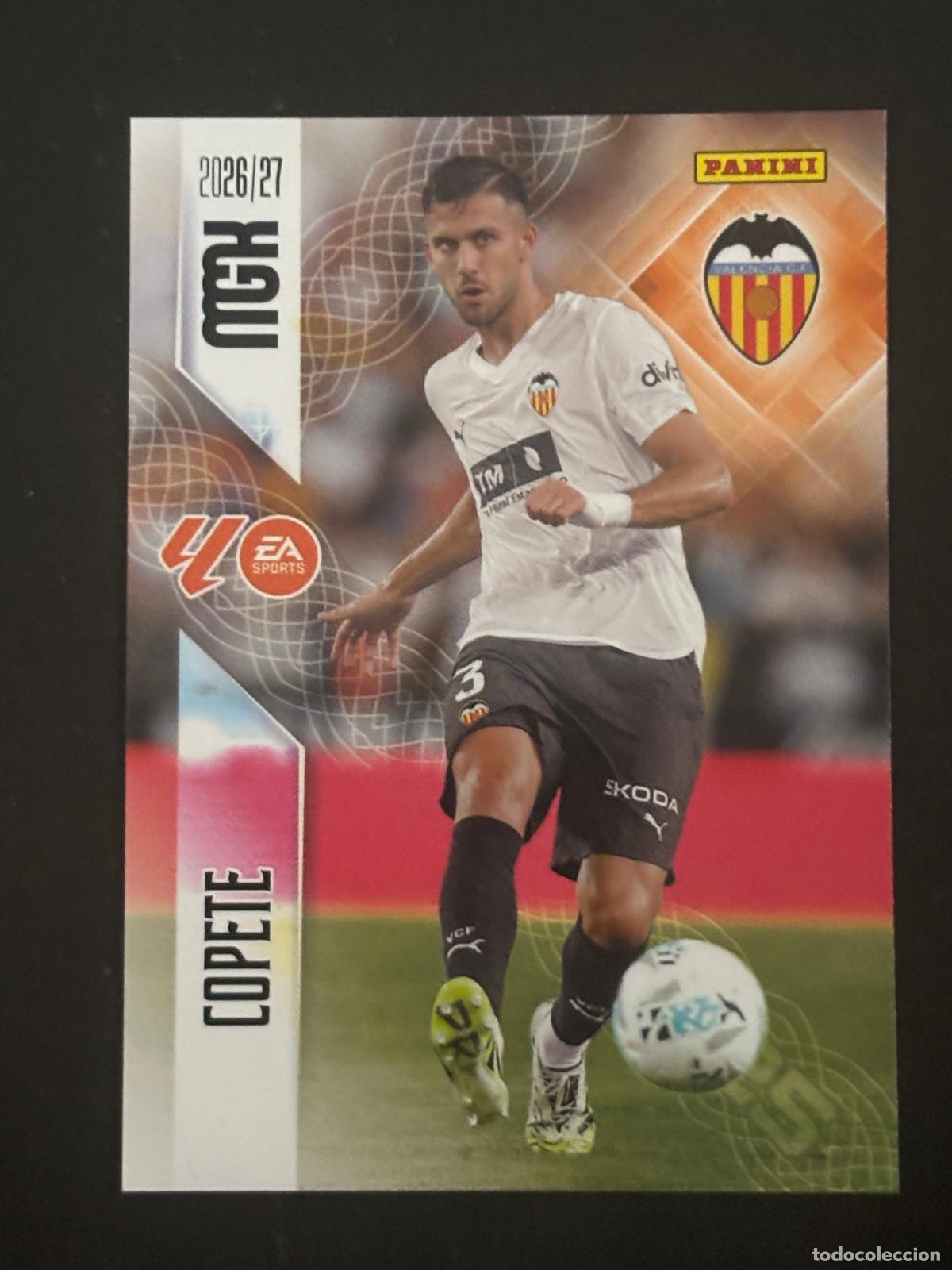 Cromos de Futebol: 349 COPETE VALENCIA MEGACRACKS MGK 26-27 2026-2027 PANINI LIGA