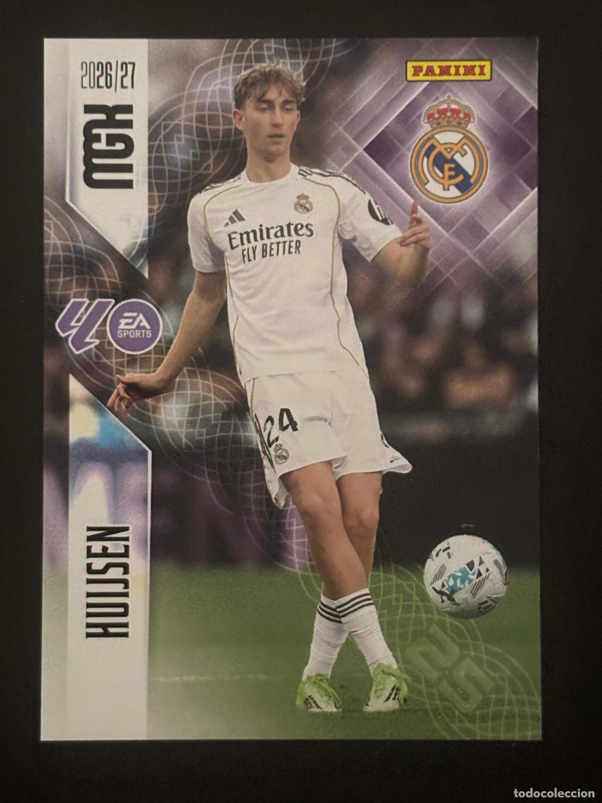 Cromos de Futebol: 222 HUIJSEN REAL MADRID MEGACRACKS MGK 26-27 2026-2027 PANINI LIGA