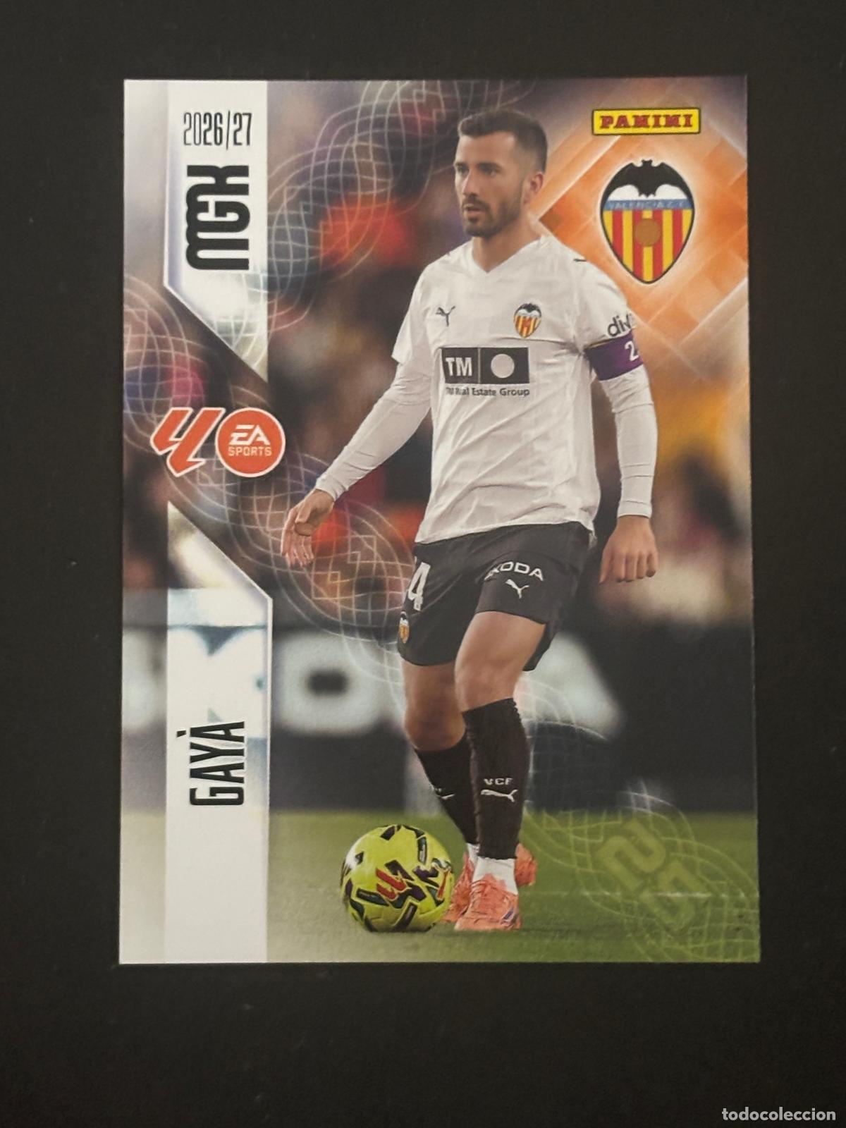 Cromos de Futebol: 351 GAY&Aacute; VALENCIA MEGACRACKS MGK 26-27 2026-2027 PANINI LIGA