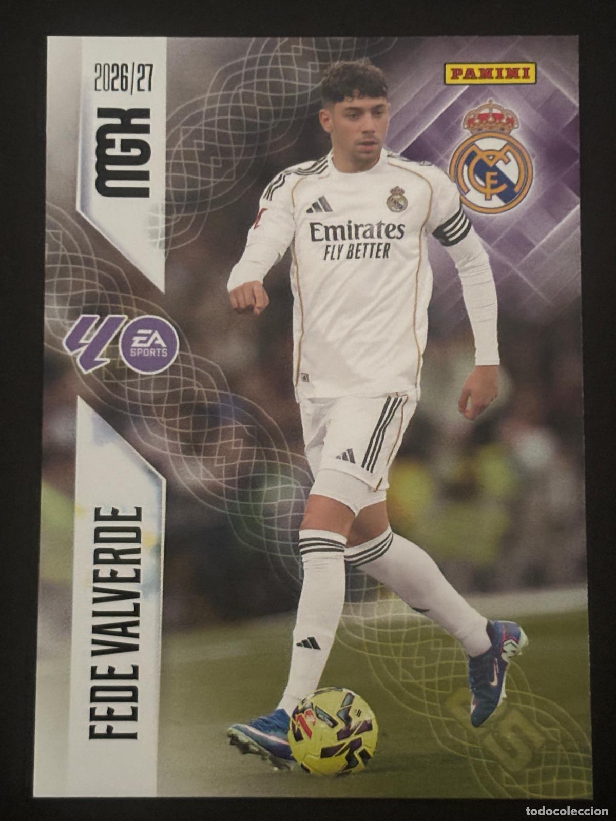 Cromos de Futebol: 226 FEDE VALVERDE REAL MADRID MEGACRACKS MGK 26-27 2026-2027 PANINI LIGA
