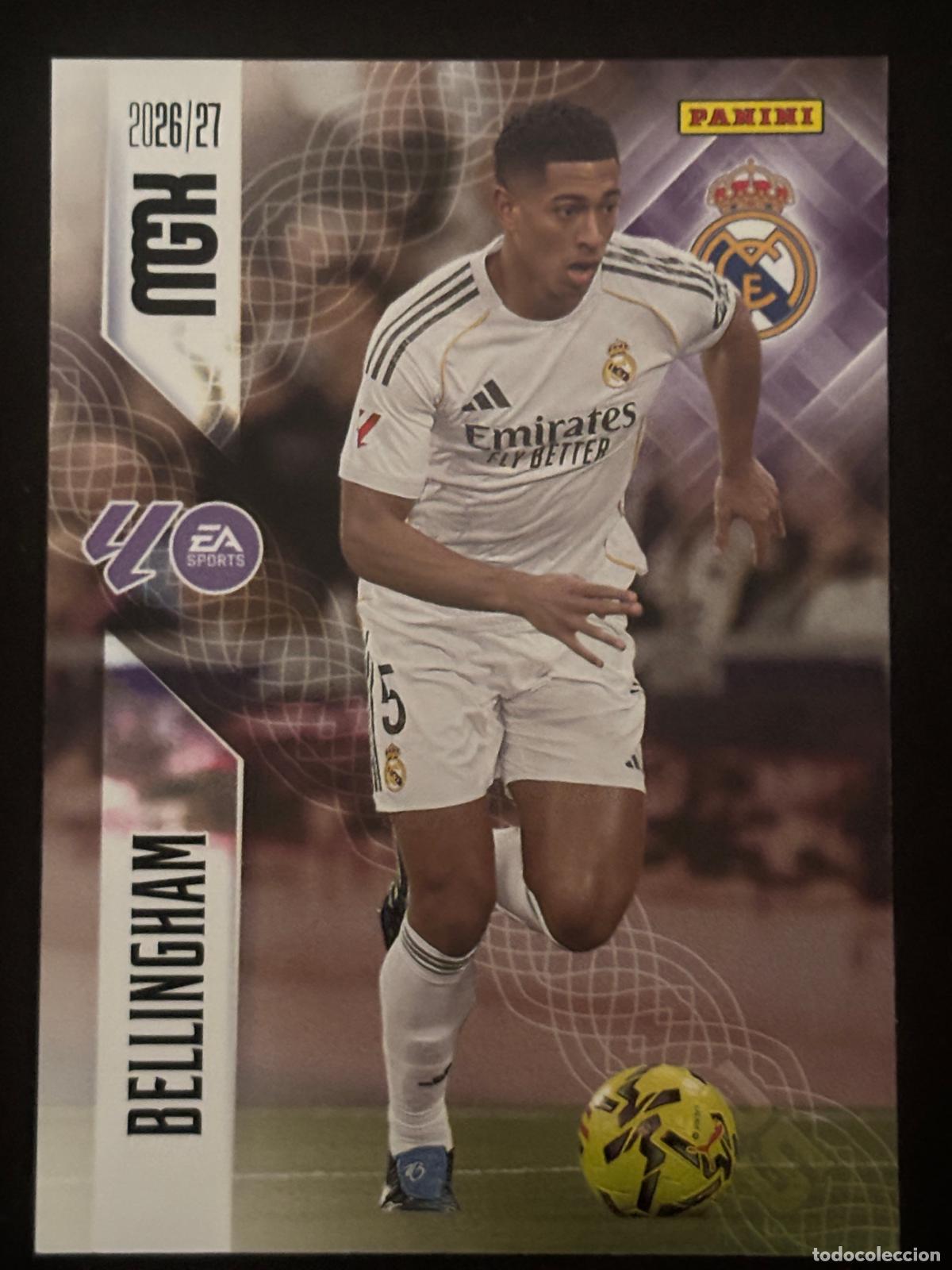 Cromos de f&uacute;tbol: 228 BELLINGHAM REAL MADRID MEGACRACKS MGK 26-27 2026-2027 PANINI LIGA