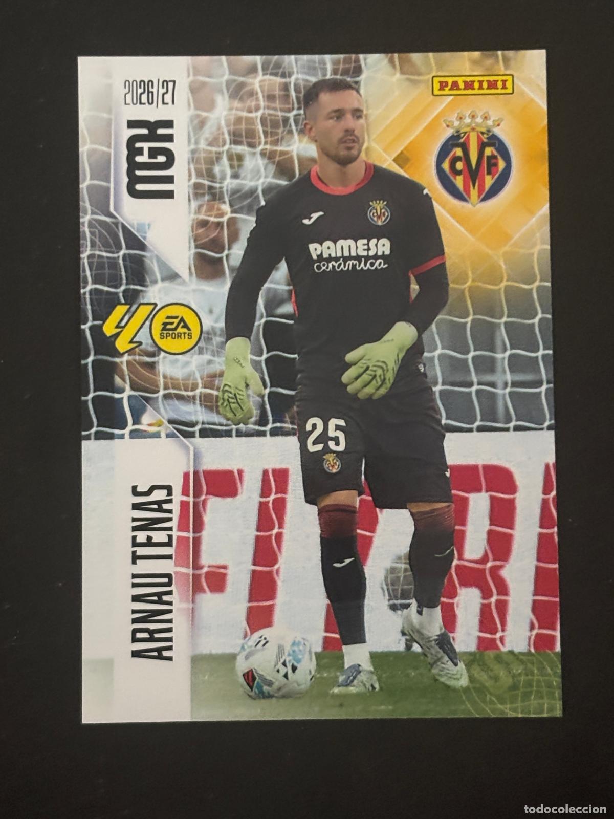 Figurine di Calcio: 363 ARNAU TENAS VILLARREAL MEGACRACKS MGK 26-27 2026-2027 PANINI LIGA