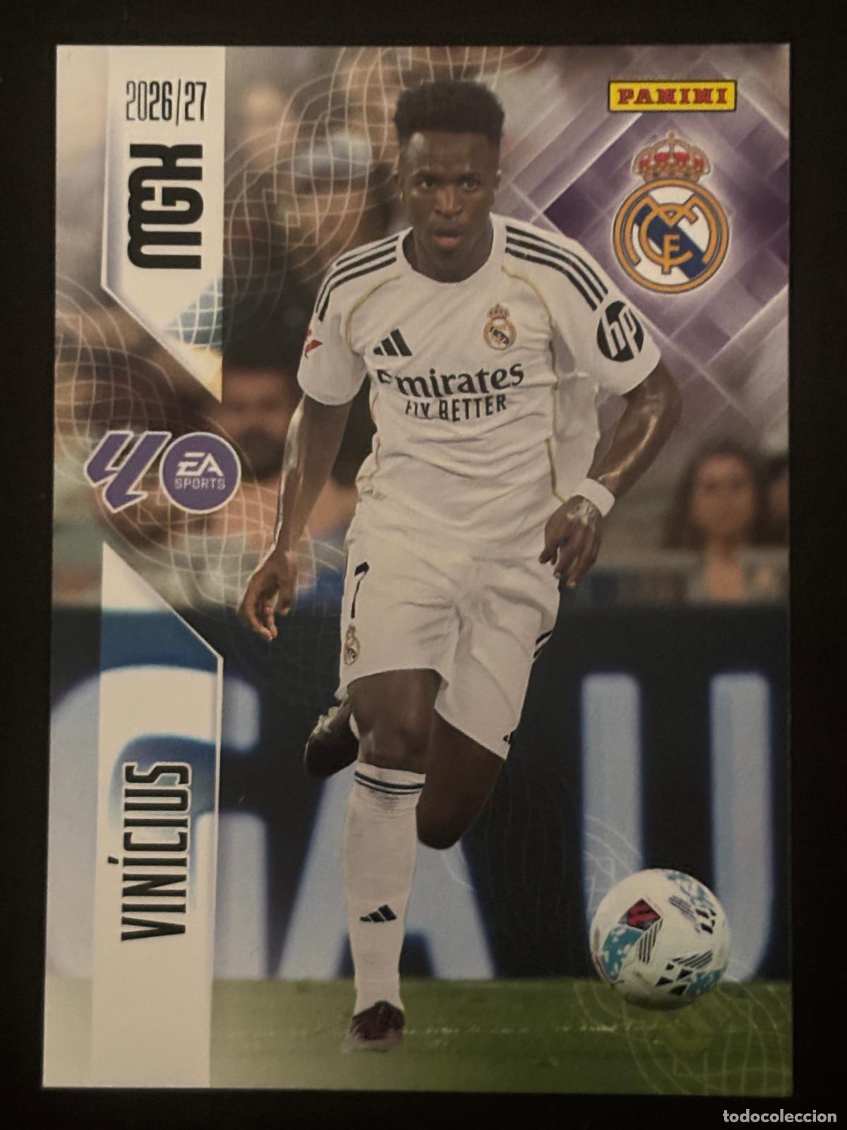 Figurine di Calcio: 234 VINICIUS REAL MADRID MEGACRACKS MGK 26-27 2026-2027 PANINI LIGA