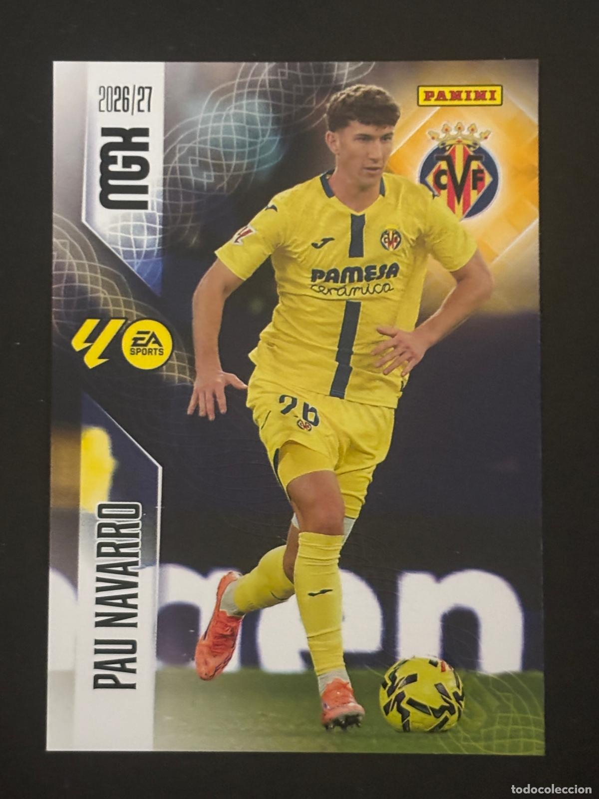 Figurine di Calcio: 365 PAU NAVARRO VILLARREAL MEGACRACKS MGK 26-27 2026-2027 PANINI LIGA