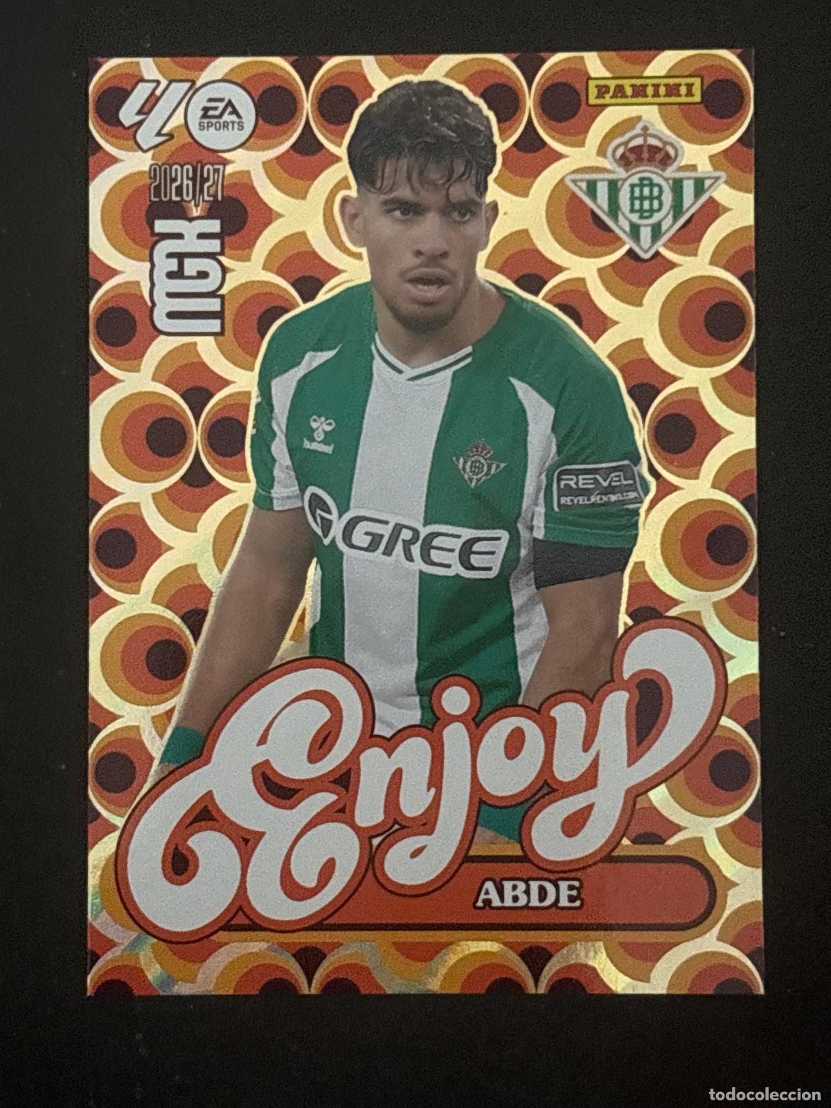 Cromos de f&uacute;tbol: 379P ABDE ALAVES ENJOY POWER MEGACRACKS MGK 26-27 2026-2027 PANINI LIGA