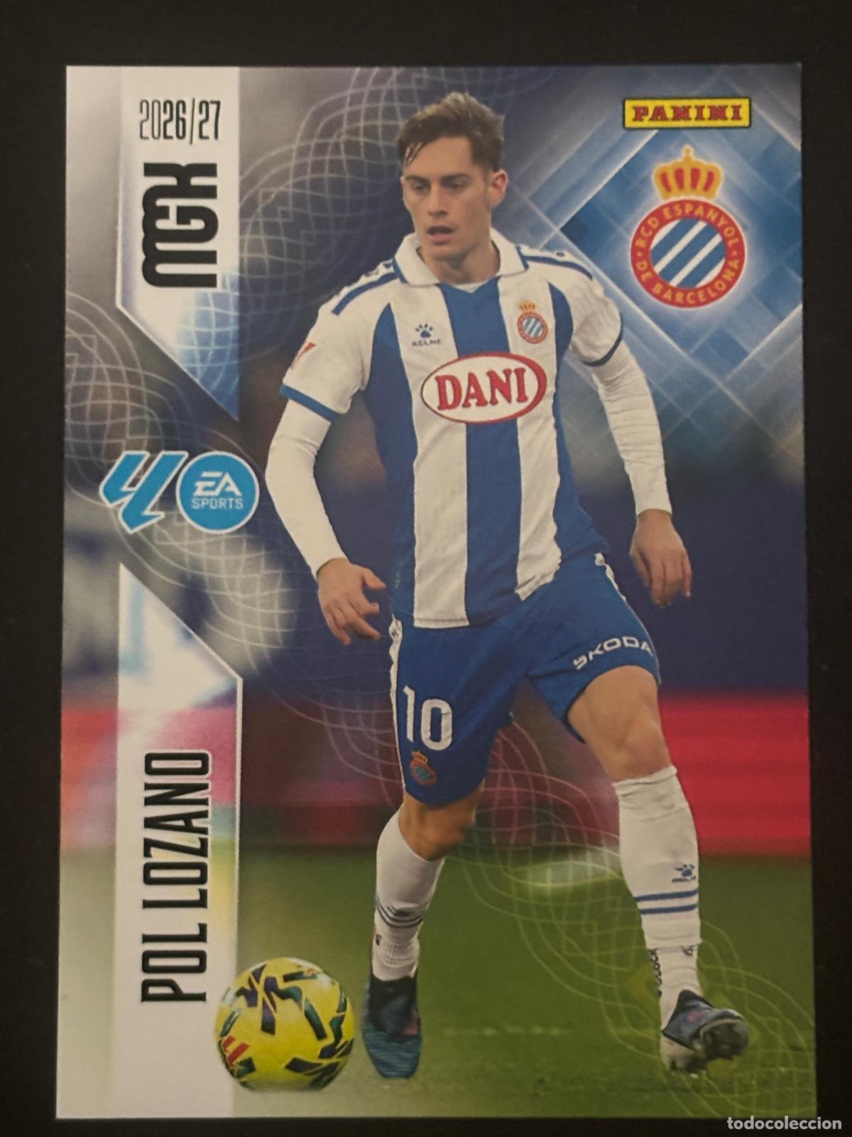 Cromos de f&uacute;tbol: 173 POL LOZANO ESPANYOL MEGACRACKS MGK 26-27 2026-2027 PANINI LIGA