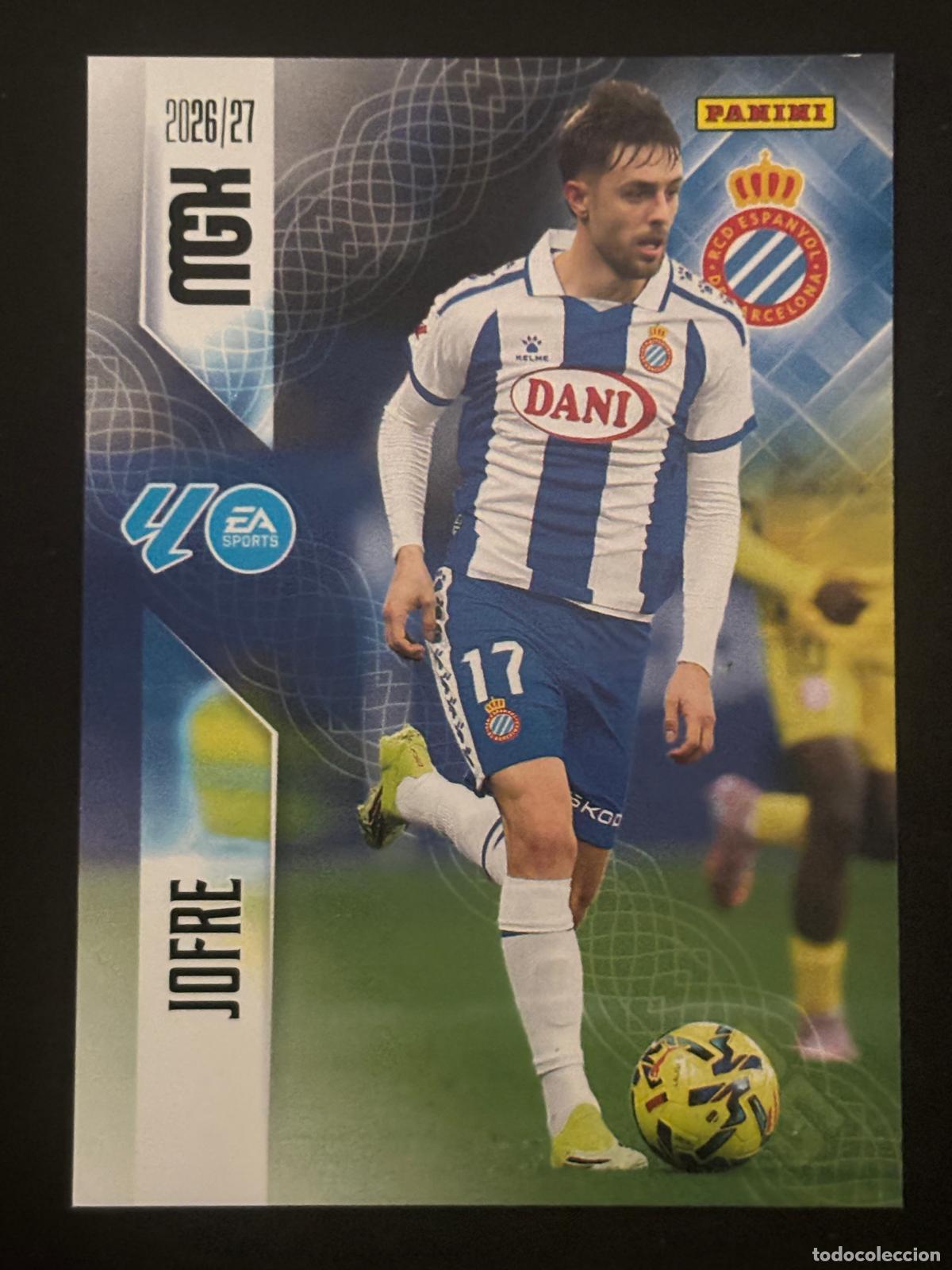 Cromos de f&uacute;tbol: 175 JOFRE ESPANYOL MEGACRACKS MGK 26-27 2026-2027 PANINI LIGA