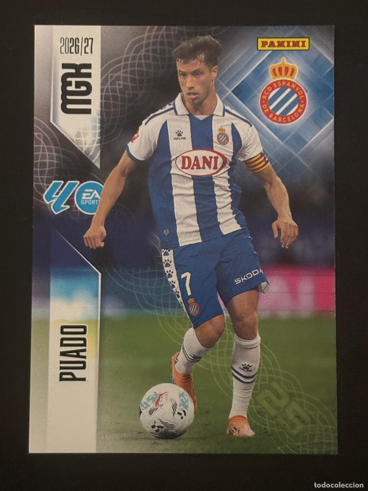 Cromos de f&uacute;tbol: 177 PUADO ESPANYOL MEGACRACKS MGK 26-27 2026-2027 PANINI LIGA