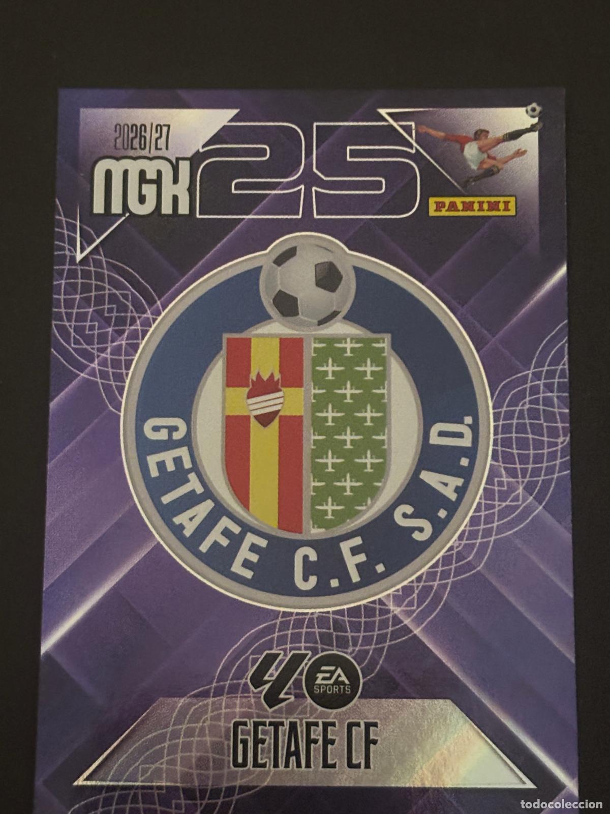 Cromos de f&uacute;tbol: 181 ESCUDO GETAFE MEGACRACKS MGK 26-27 2026-2027 PANINI LIGA