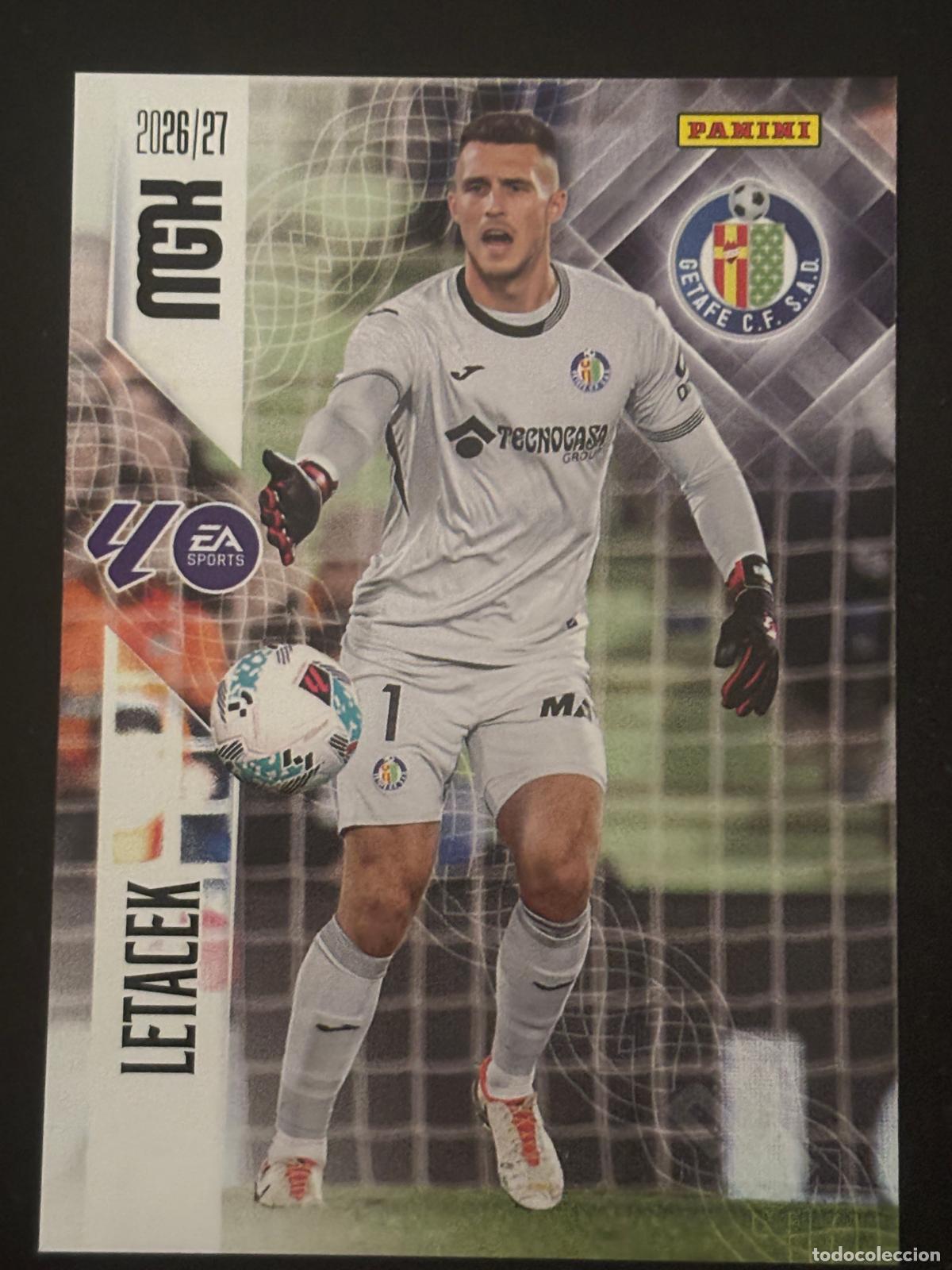 Fu&szlig;ball-Sticker: 183 LETACEK GETAFE MEGACRACKS MGK 26-27 2026-2027 PANINI LIGA