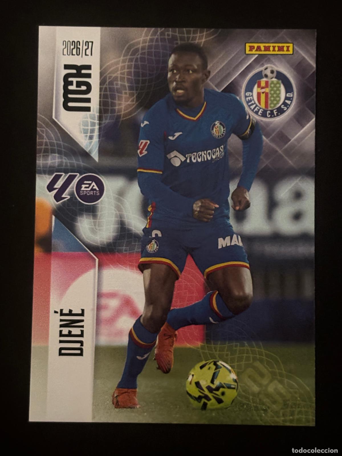 Cromos de f&uacute;tbol: 185 DJENE GETAFE MEGACRACKS MGK 26-27 2026-2027 PANINI LIGA