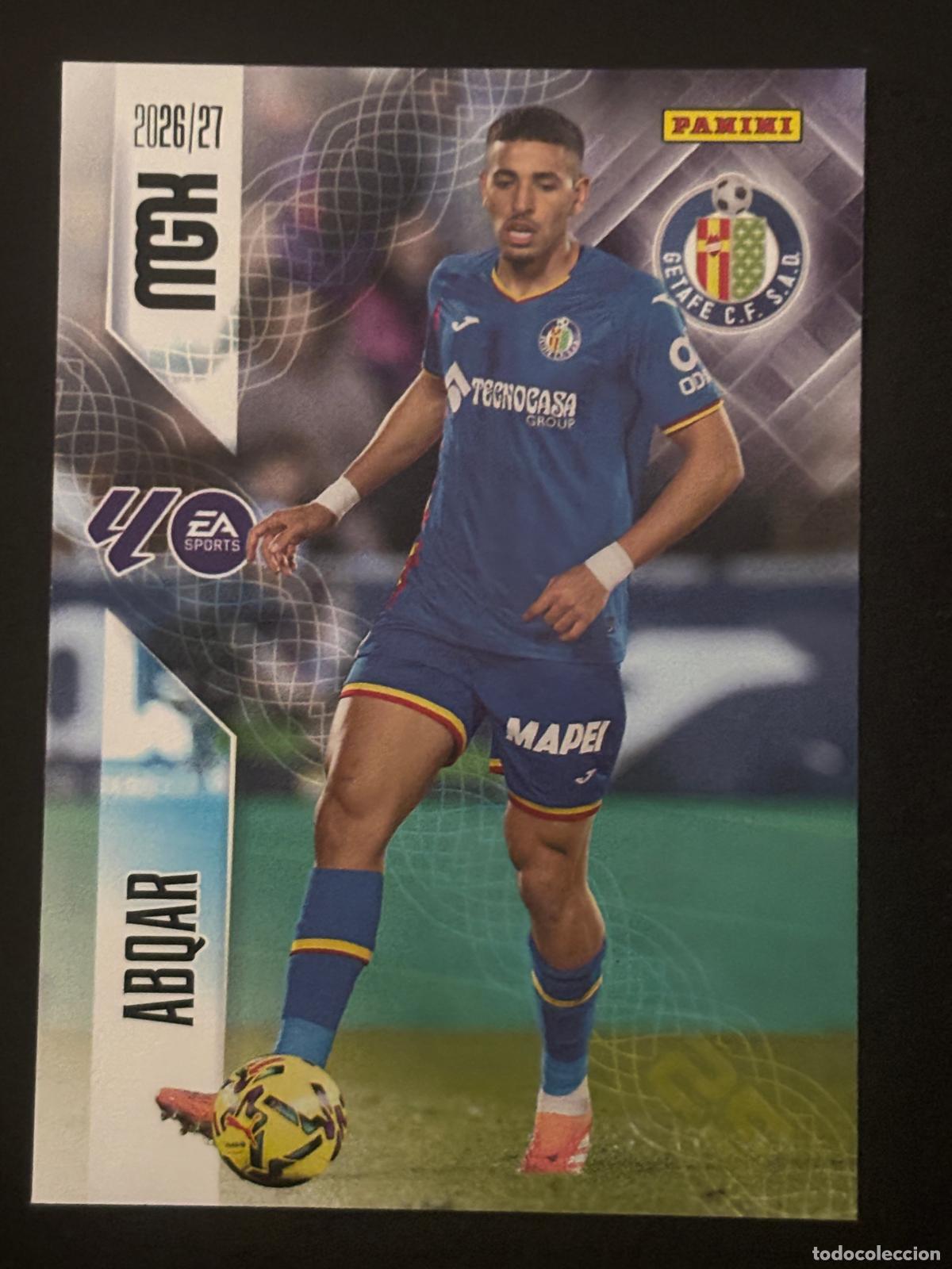 Cromos de f&uacute;tbol: 187 ABQAR GETAFE MEGACRACKS MGK 26-27 2026-2027 PANINI LIGA