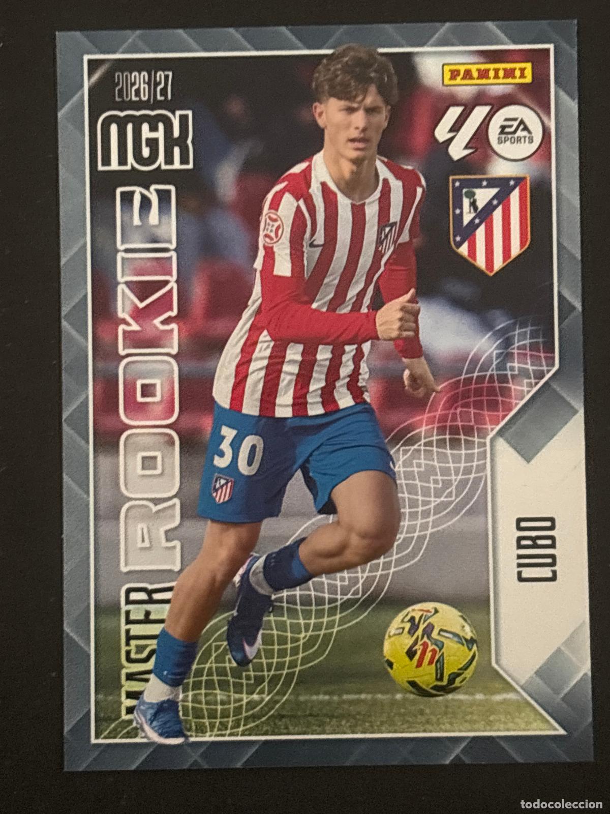 Cromos de f&uacute;tbol: 410 CUBO MASTER ROOKIE MEGACRACKS MGK 26-27 2026-2027 PANINI LIGA
