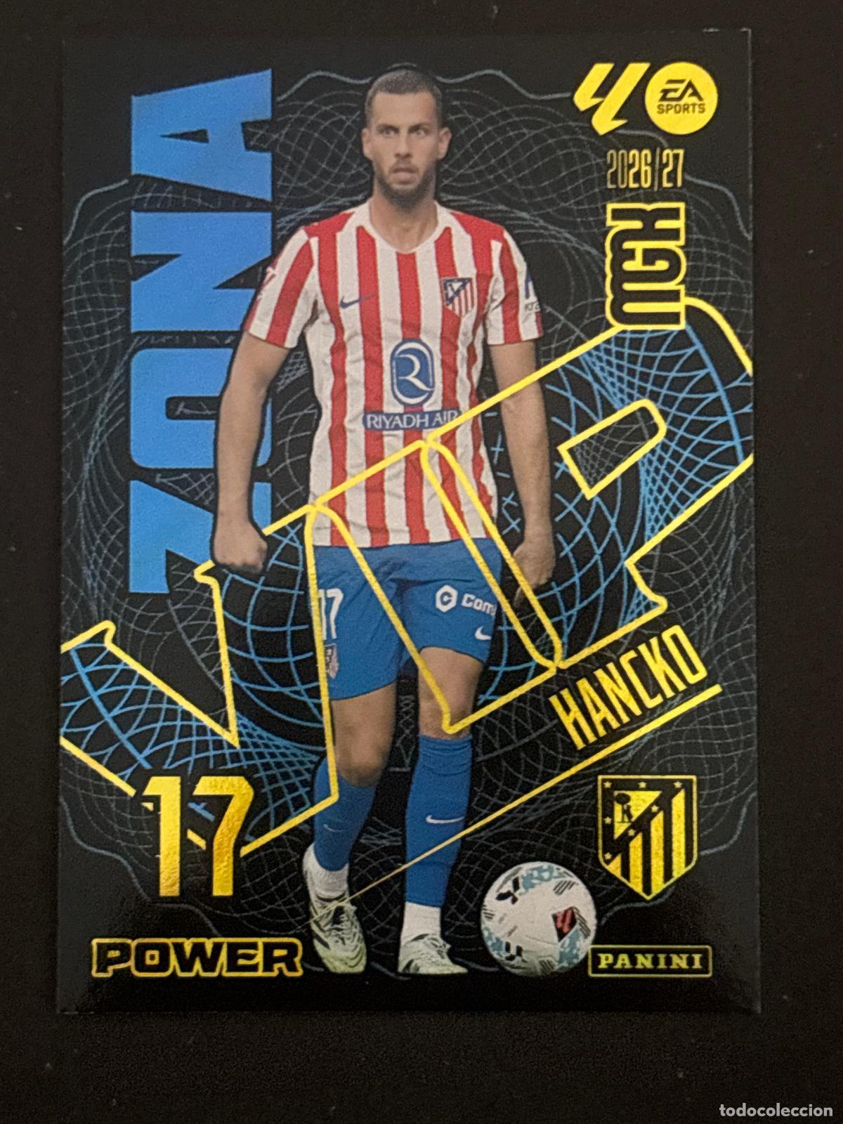 Cromos de f&uacute;tbol: 397P HANCKO AT MADRID ZONA VIP POWER MEGACRACKS MGK 26-27 2026-2027 PANINI LIGA