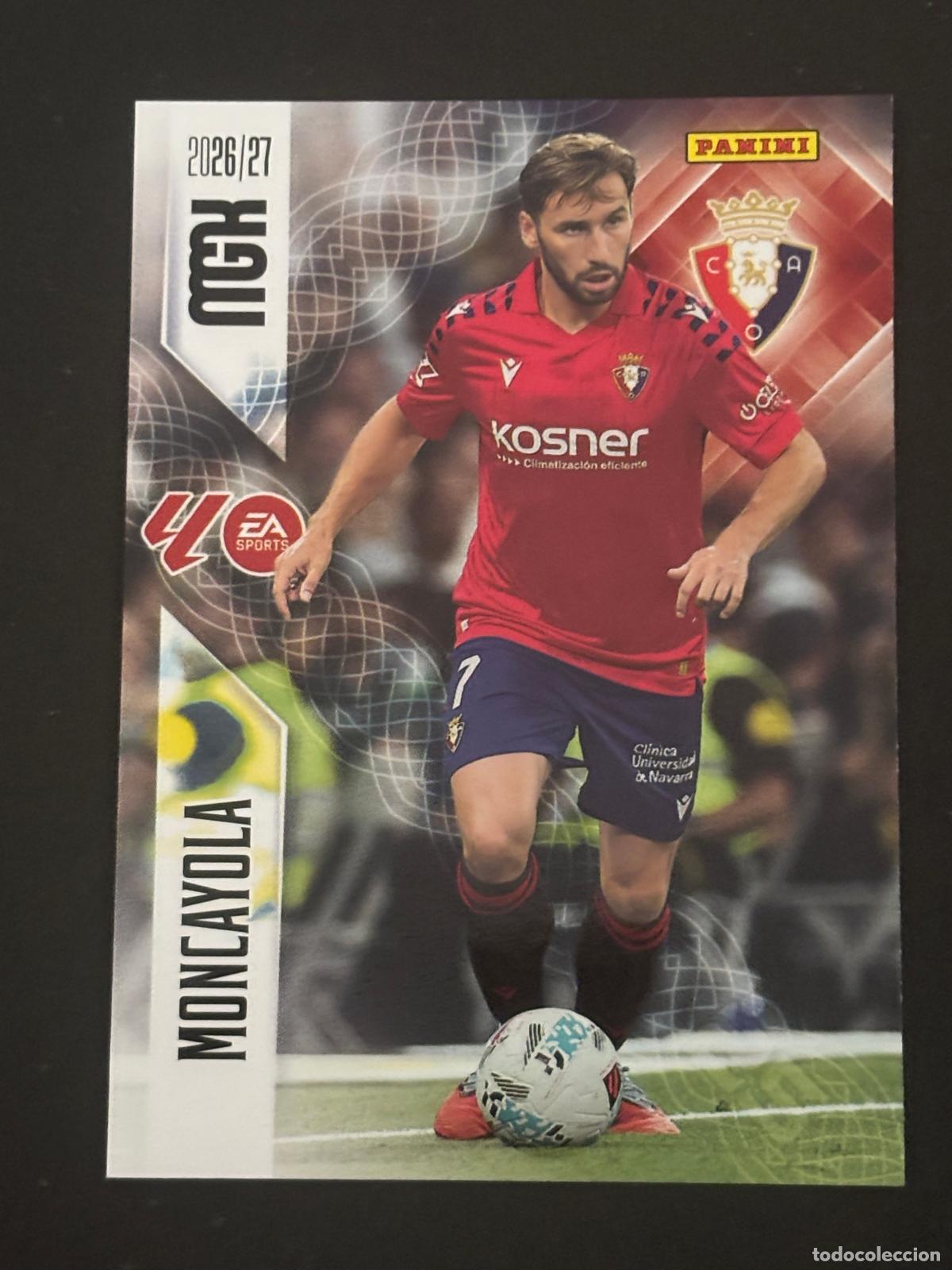 Cromos de f&uacute;tbol: 263 MONCAYOLA OSASUNA MEGACRACKS MGK 26-27 2026-2027 PANINI LIGA