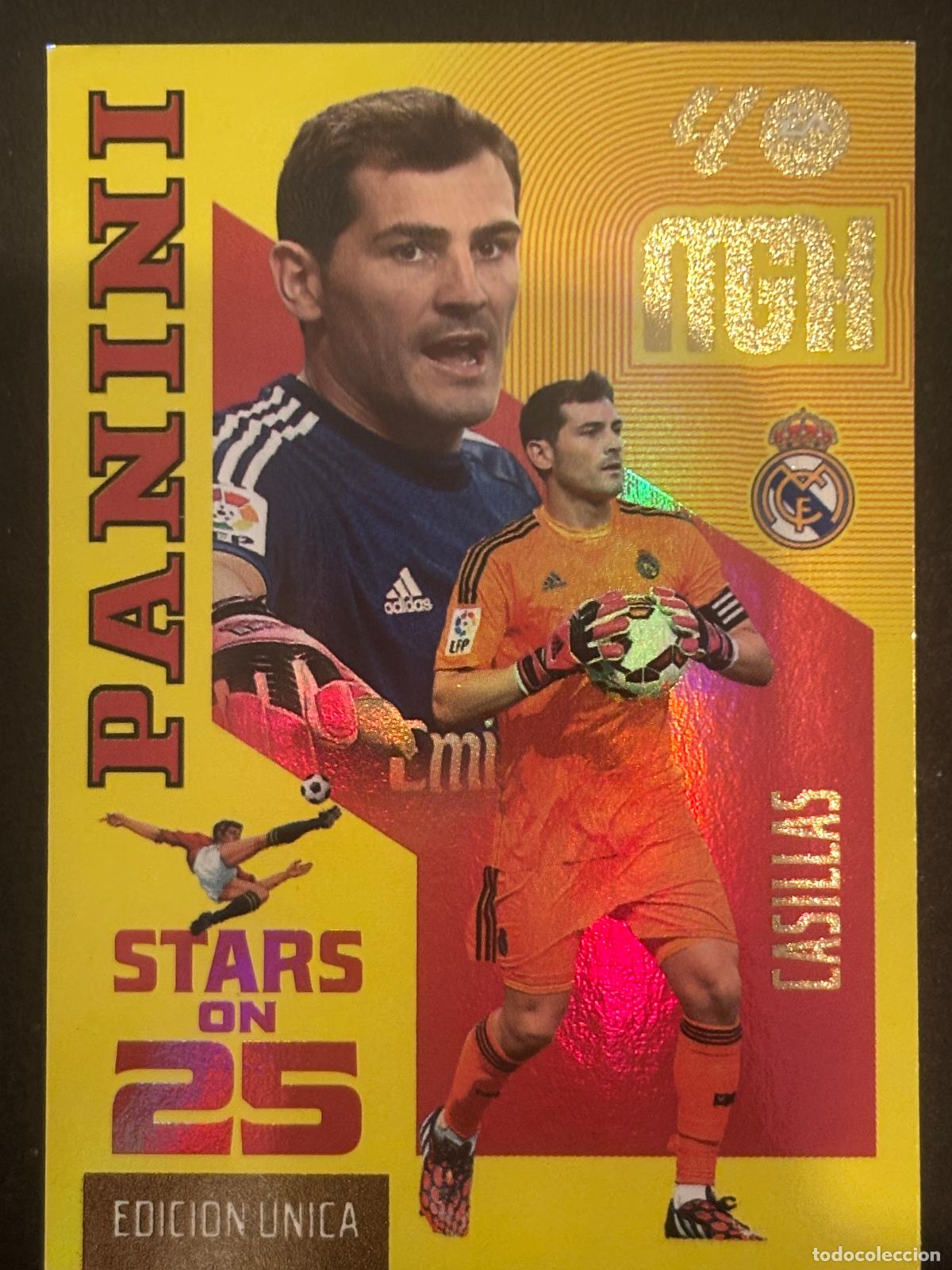 Cromos de f&uacute;tbol: 428 CASILLAS STARS ON 25 MEGACRACKS MGK 26-27 2026-2027 PANINI LIGA