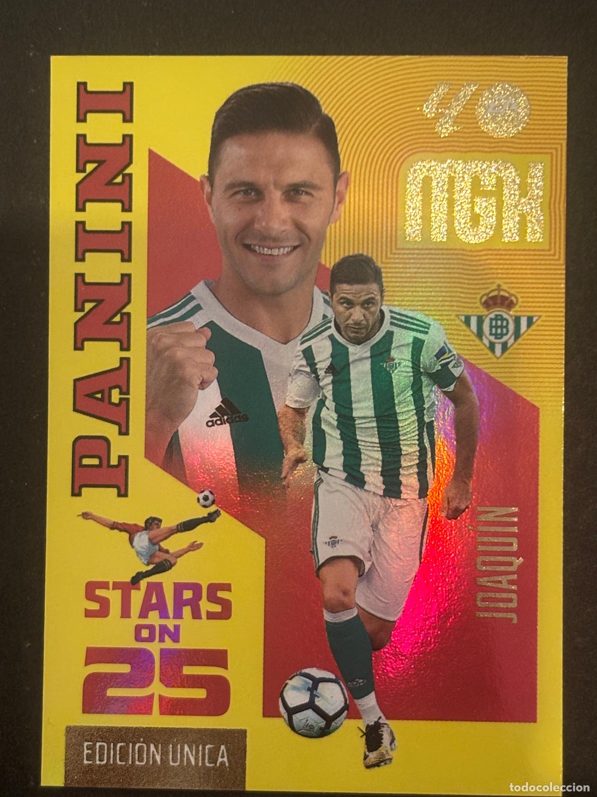 Cromos de f&uacute;tbol: 431 JOAQU&Iacute;N STARS ON 25 MEGACRACKS MGK 26-27 2026-2027 PANINI LIGA
