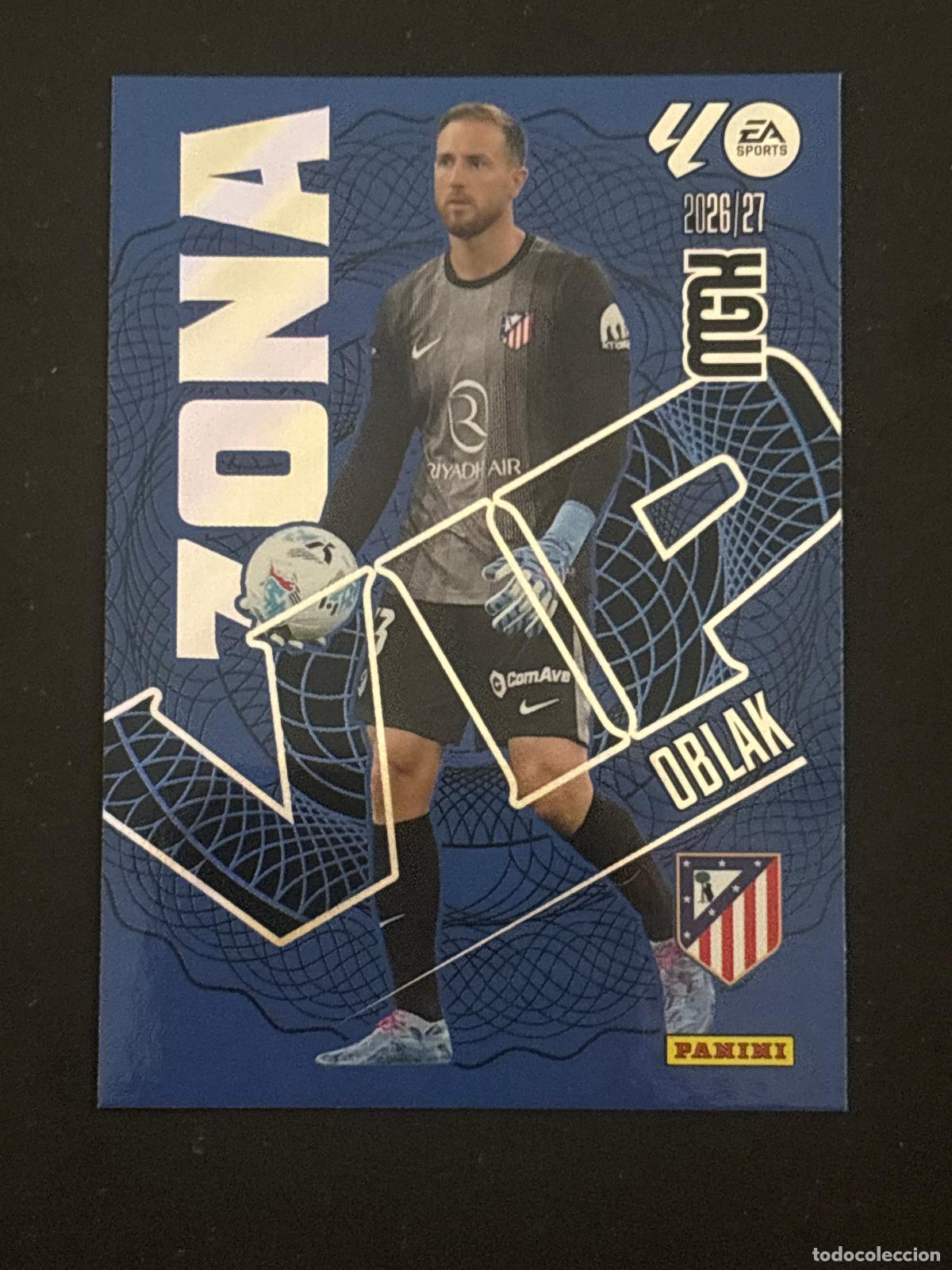 Cromos de f&uacute;tbol: 403 OBLAK AT MADRID ZONA VIP MEGACRACKS MGK 26-27 2026-2027 PANINI LIGA