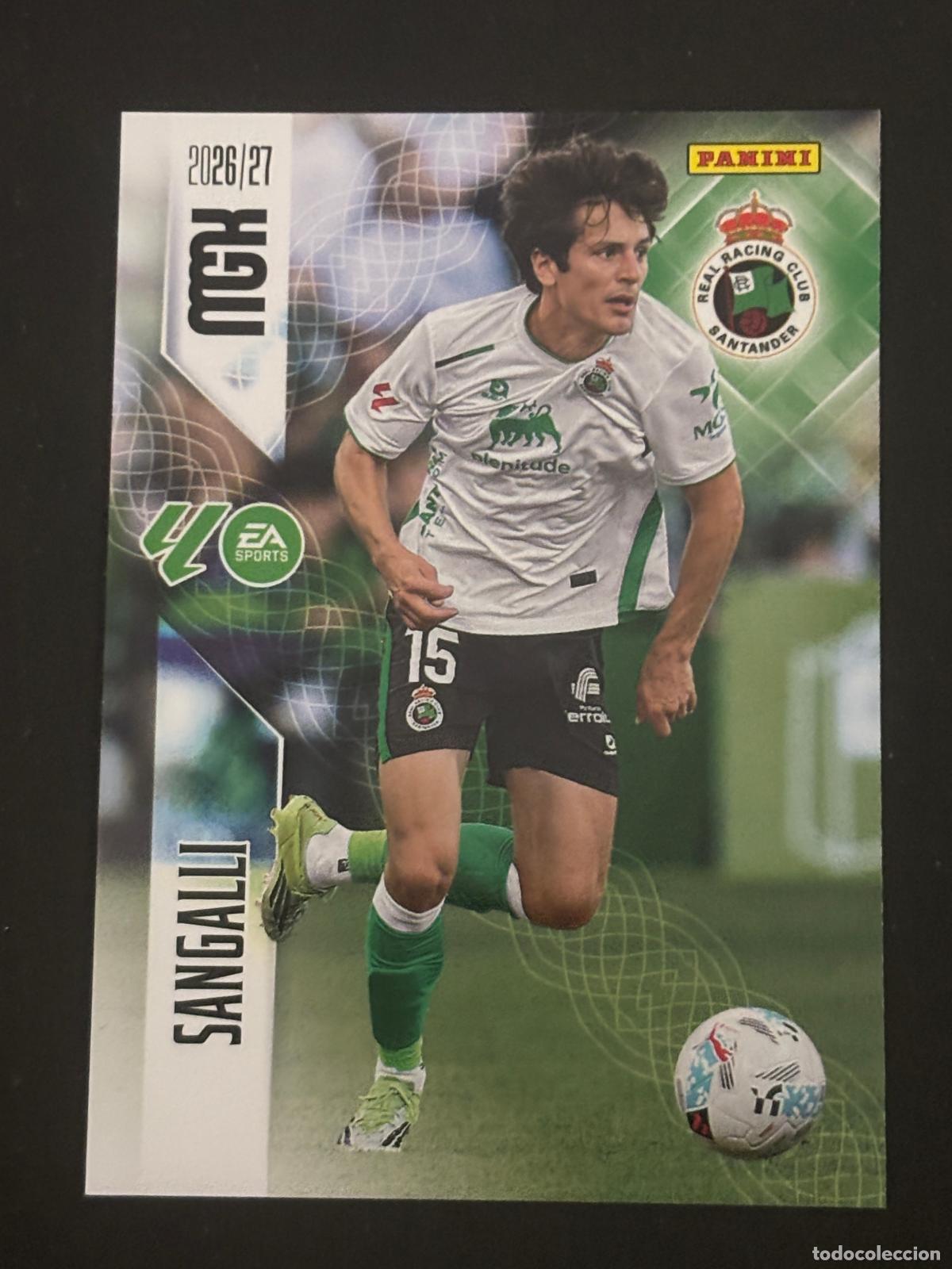 Cromos de f&uacute;tbol: 275 SANGALLI RACING MEGACRACKS MGK 26-27 2026-2027 PANINI LIGA