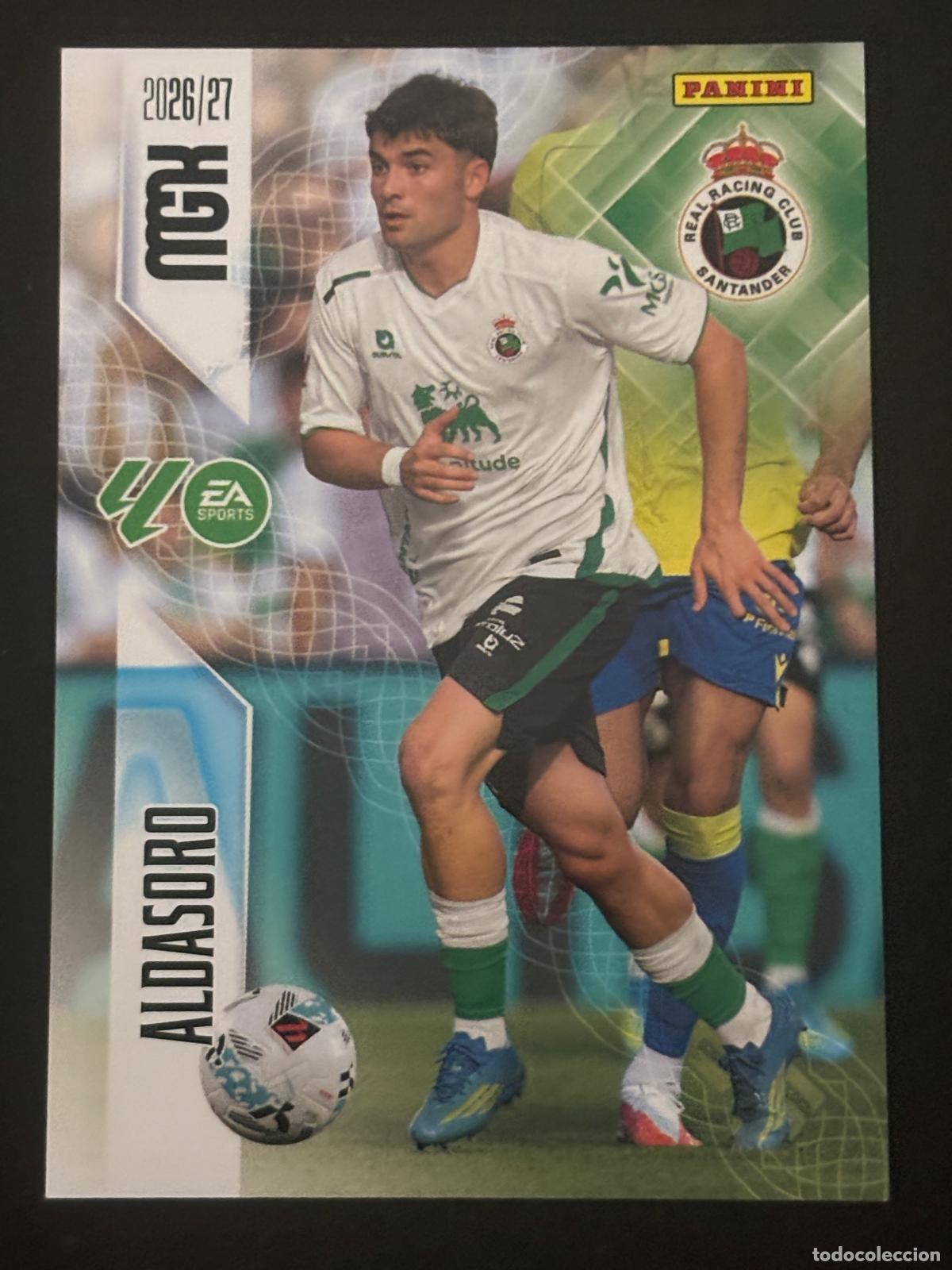 Cromos de f&uacute;tbol: 283 ALDASORO RACING MEGACRACKS MGK 26-27 2026-2027 PANINI LIGA