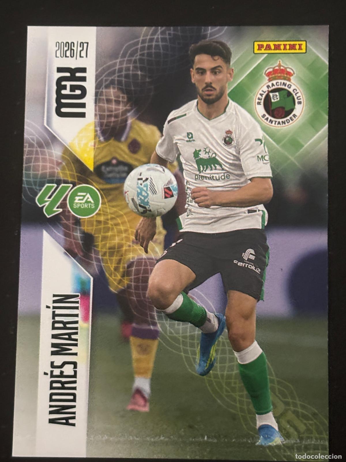 Cromos de f&uacute;tbol: 285 ANDR&Eacute;S MART&Iacute;N RACING MEGACRACKS MGK 26-27 2026-2027 PANINI LIGA