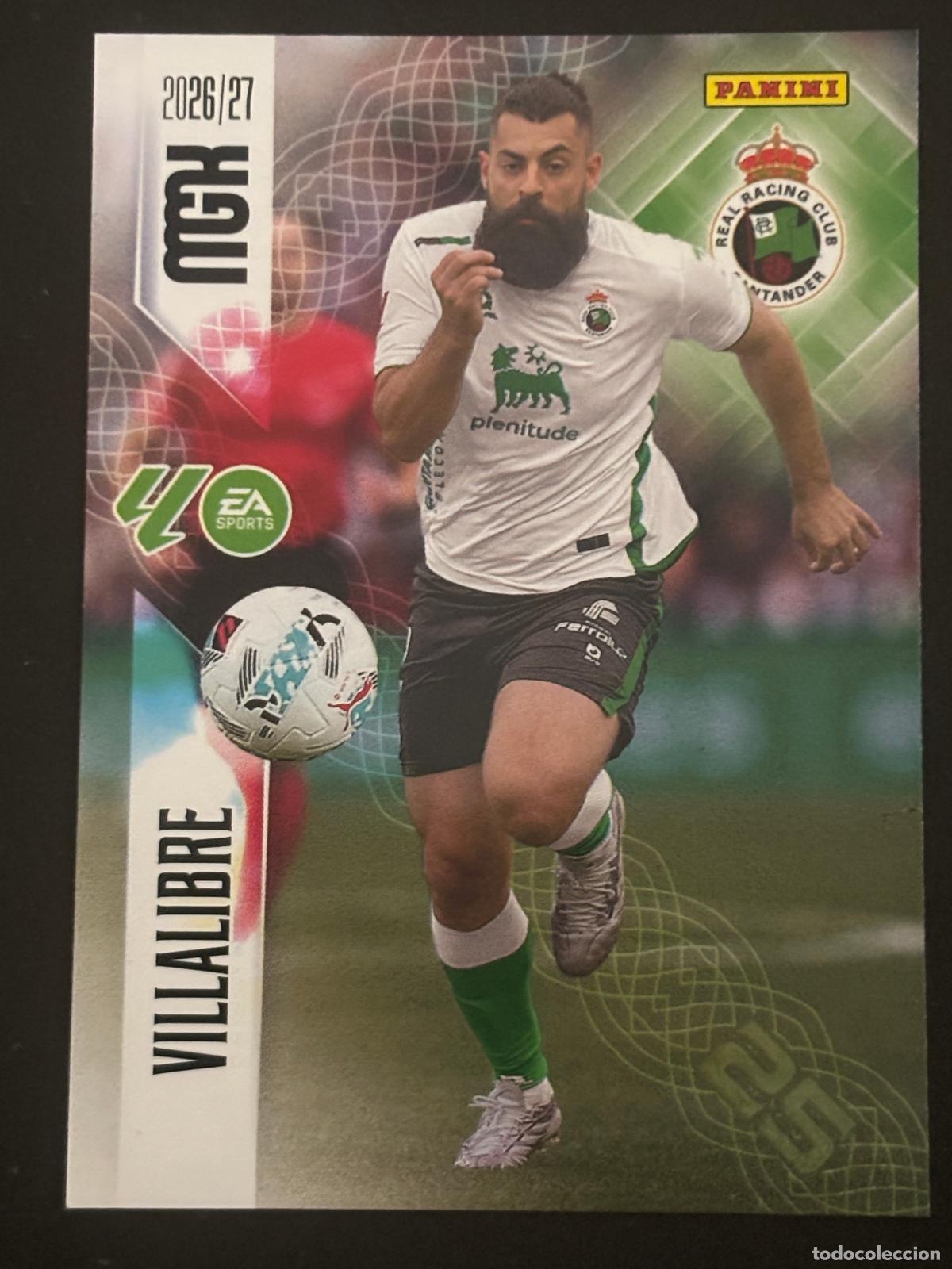 Cromos de f&uacute;tbol: 287 VILLALIBRE RACING MEGACRACKS MGK 26-27 2026-2027 PANINI LIGA