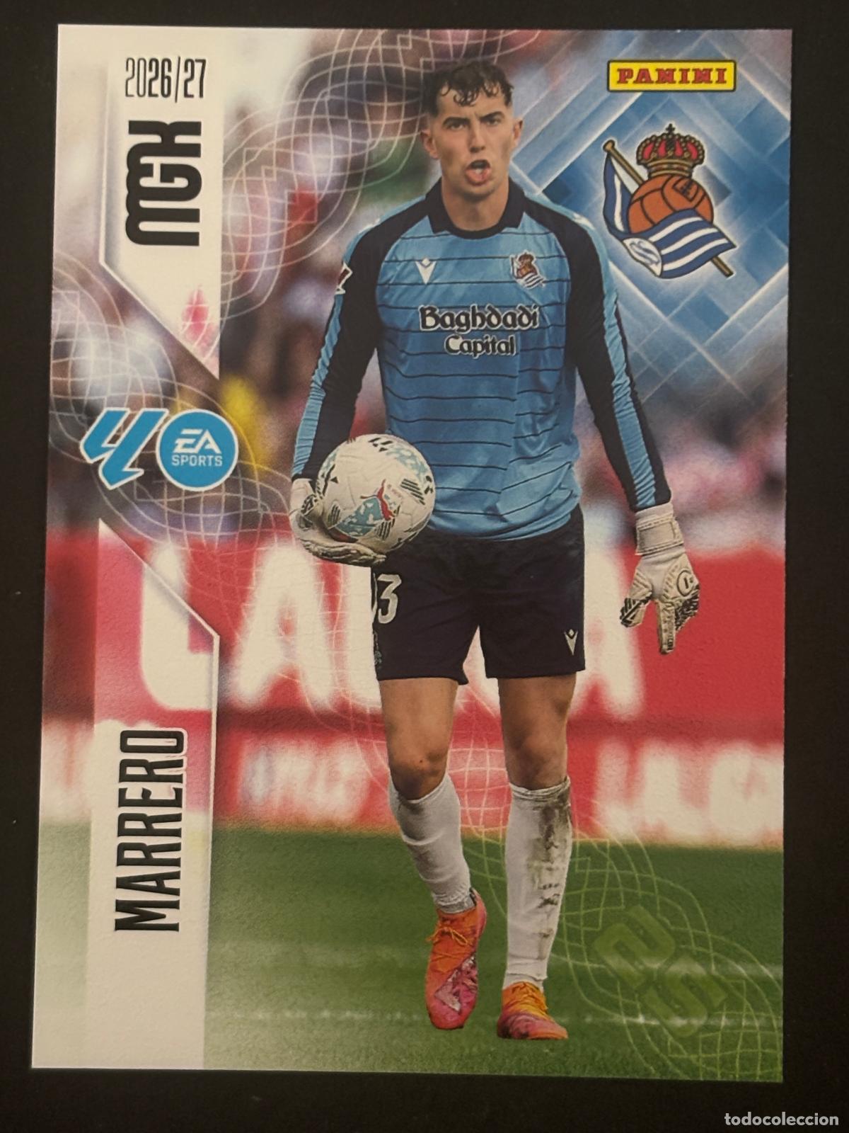 Cromos de Futebol: 309 MARRERO REAL SOCIEDAD MEGACRACKS MGK 26-27 2026-2027 PANINI LIGA