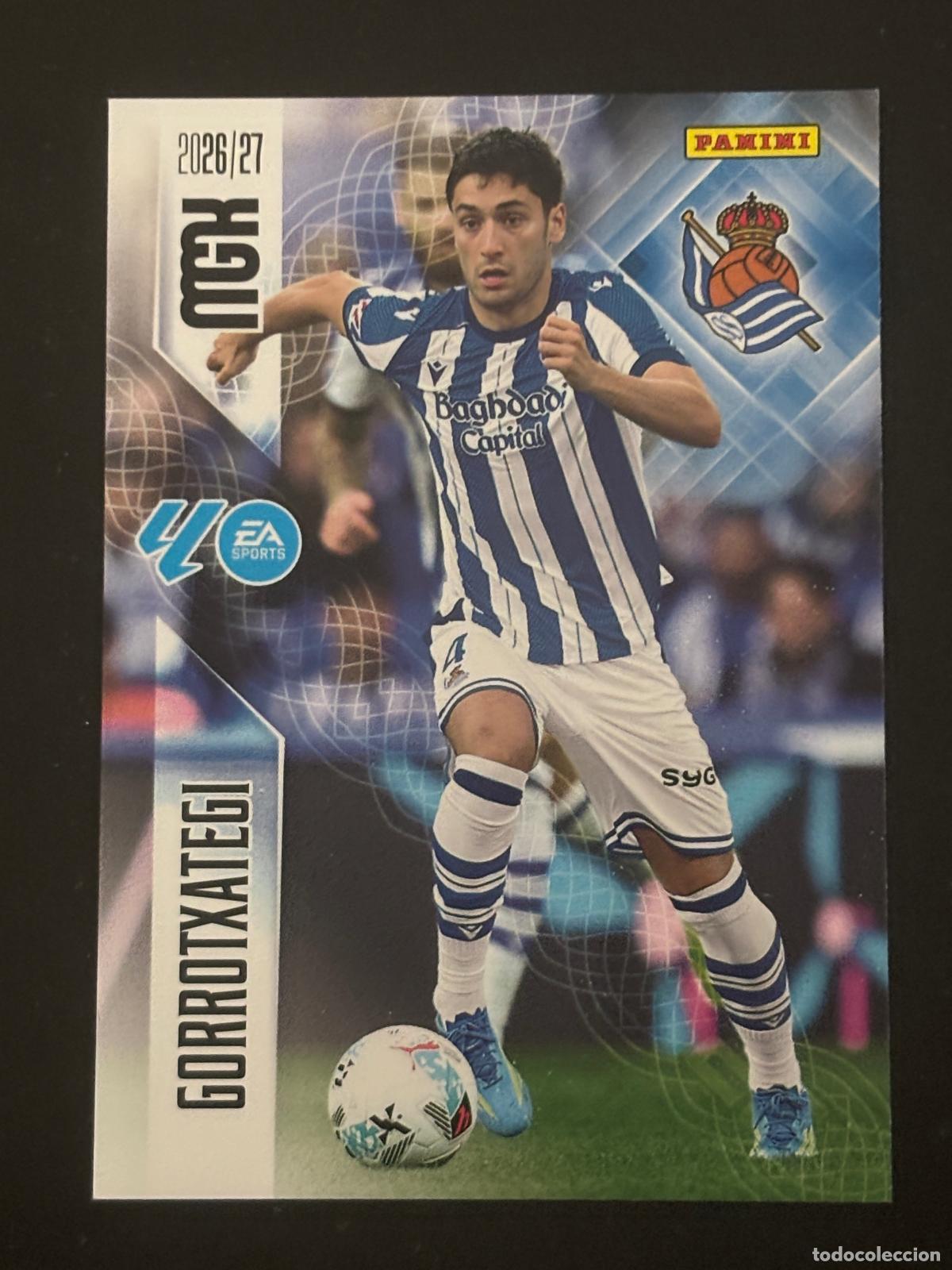 Cromos de Futebol: 315 GORROTXATEGI REAL SOCIEDAD MEGACRACKS MGK 26-27 2026-2027 PANINI LIGA