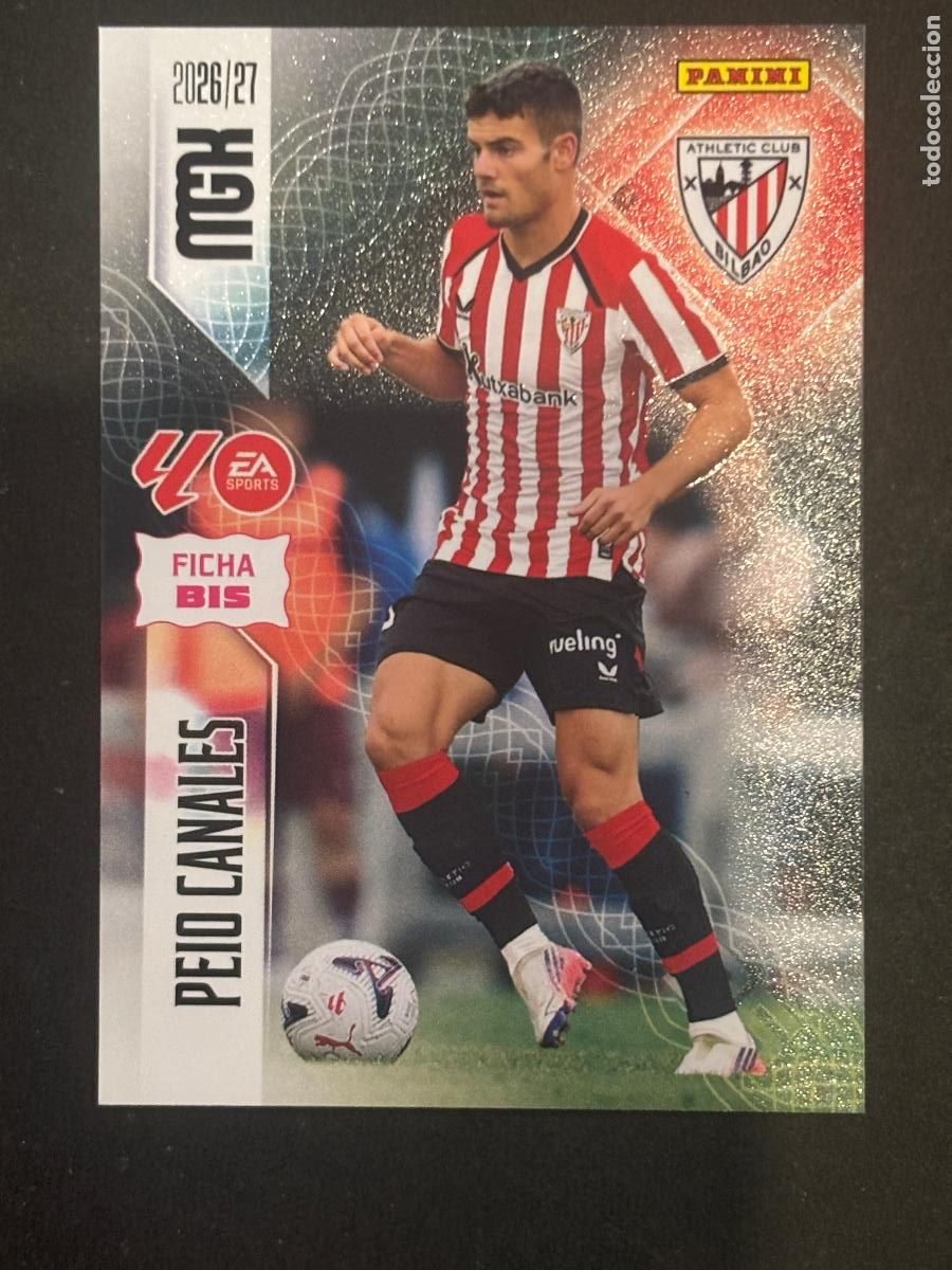 Cromos de Futebol: 47BIS PEIO CANALES AT BILBAO 2&ordf; EDICI&Oacute;N MEGACRACKS MGK 26-27 2026-2027 PANINI LIGA