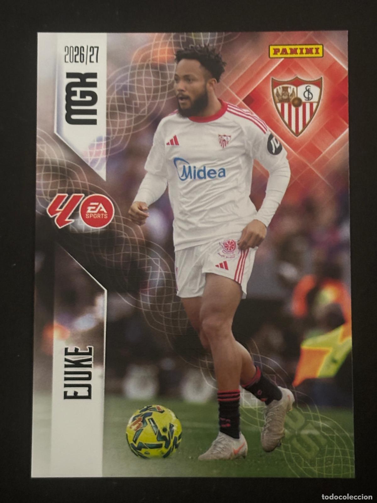 Cromos de Futebol: 340 EJUKE SEVILLA MEGACRACKS MGK 26-27 2026-2027 PANINI LIGA