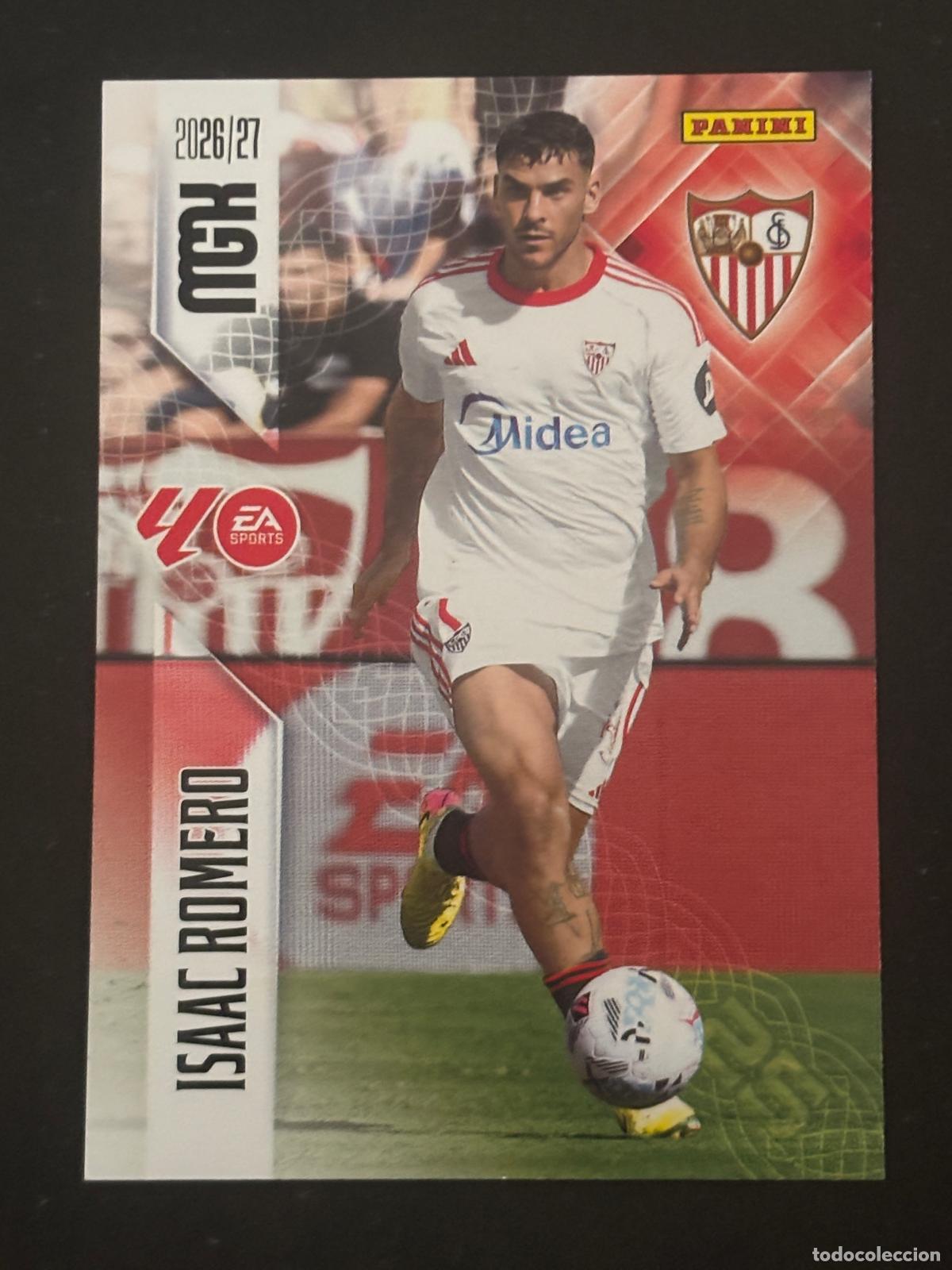 Figurine di Calcio: 342 ISAAC ROMERO SEVILLA MEGACRACKS MGK 26-27 2026-2027 PANINI LIGA