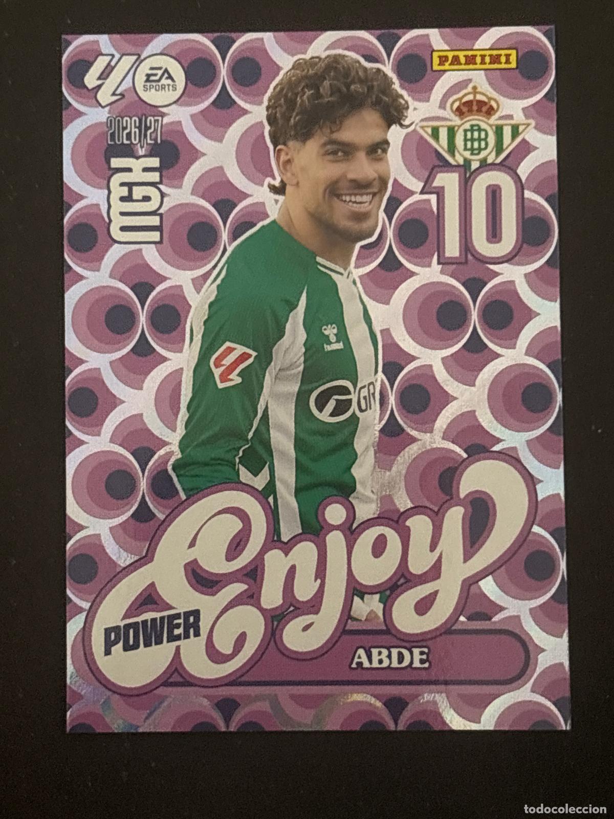 Cromos de Futebol: 379 ABDE ALAVES ENJOY MEGACRACKS MGK 26-27 2026-2027 PANINI LIGA
